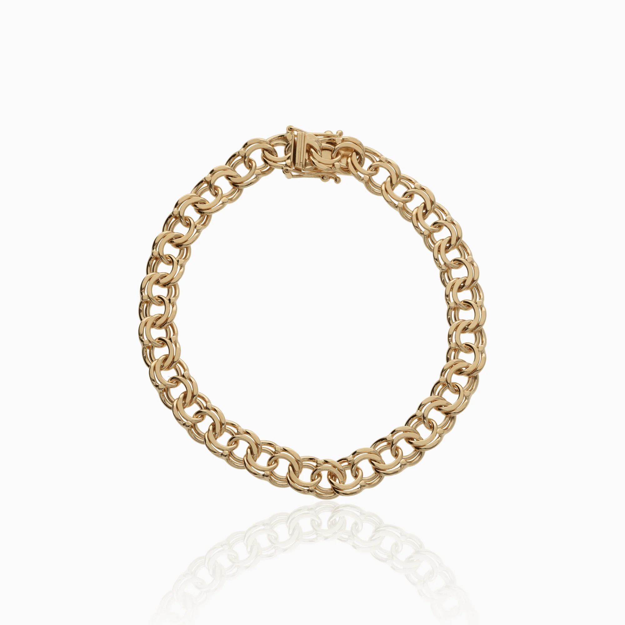 Bismarck bracelet 16.15g 18K gold