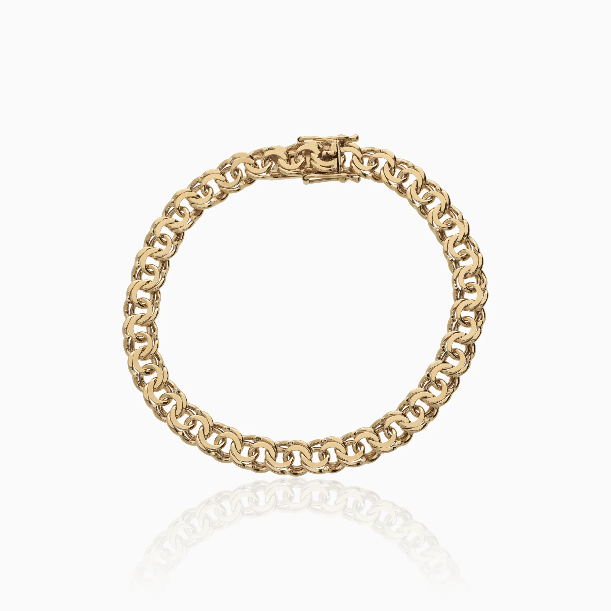 Bismarck bracelet 16.0g 18K gold