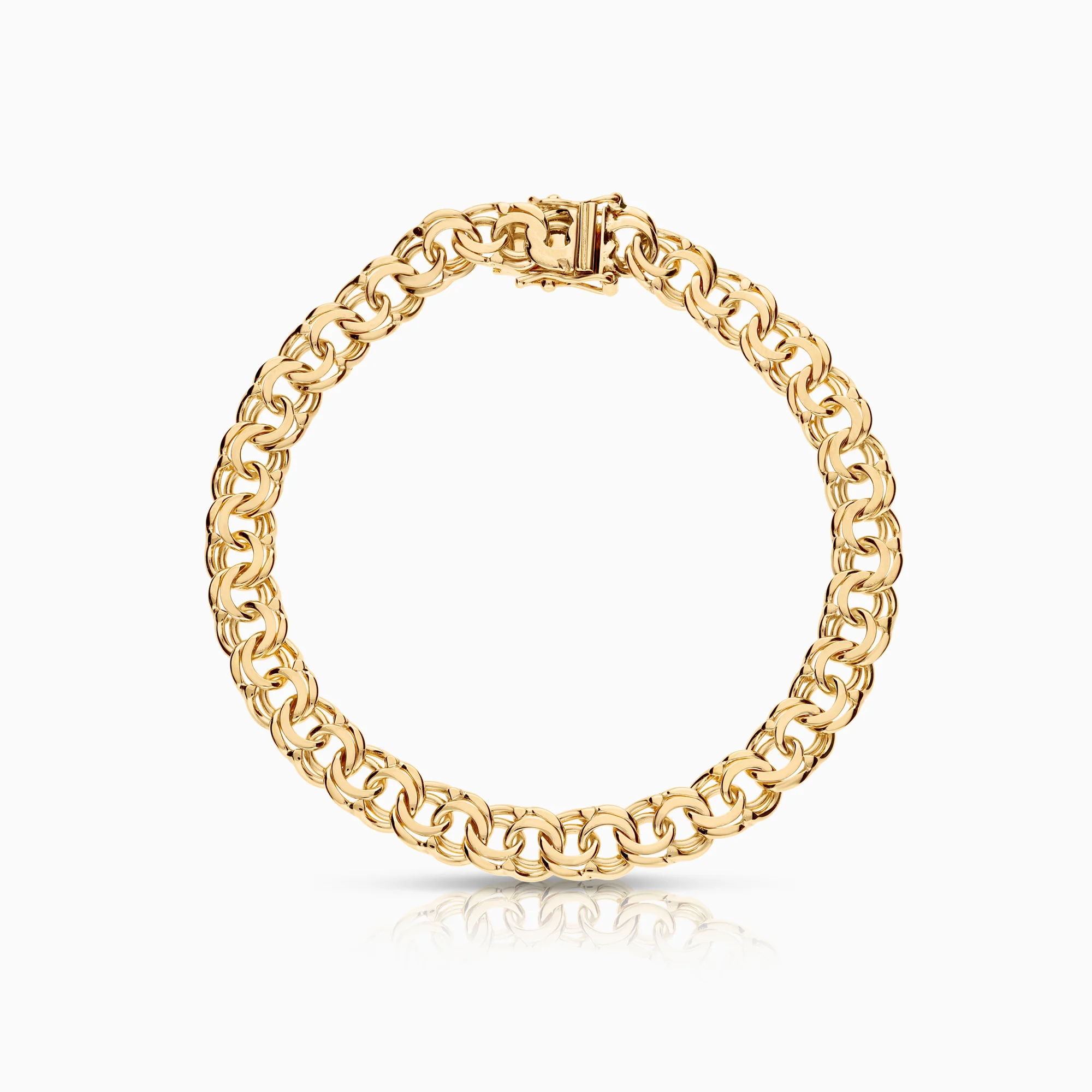Bismarck bracelet 17.58g 18K gold