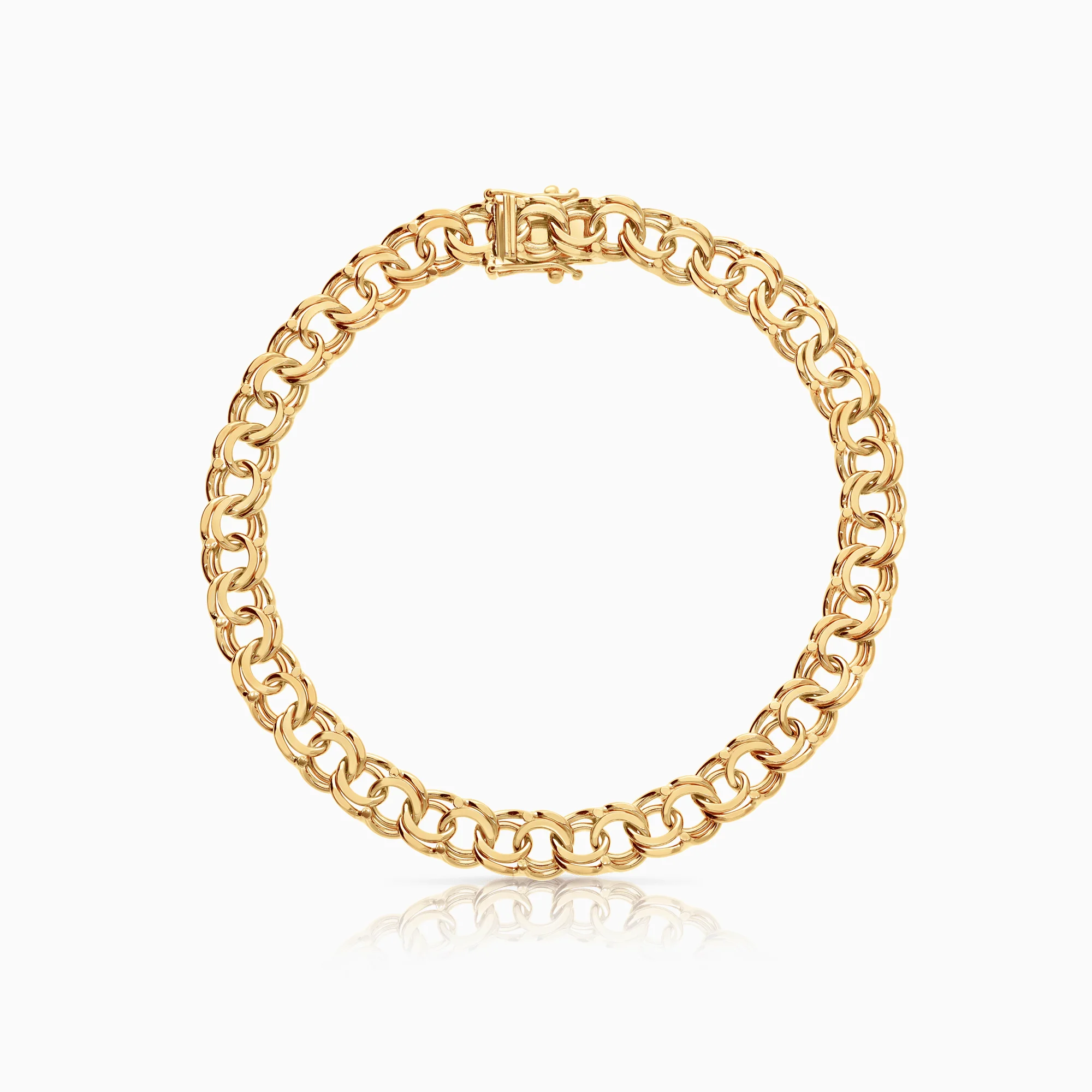 Bismarck bracelet 17.24g 18K gold