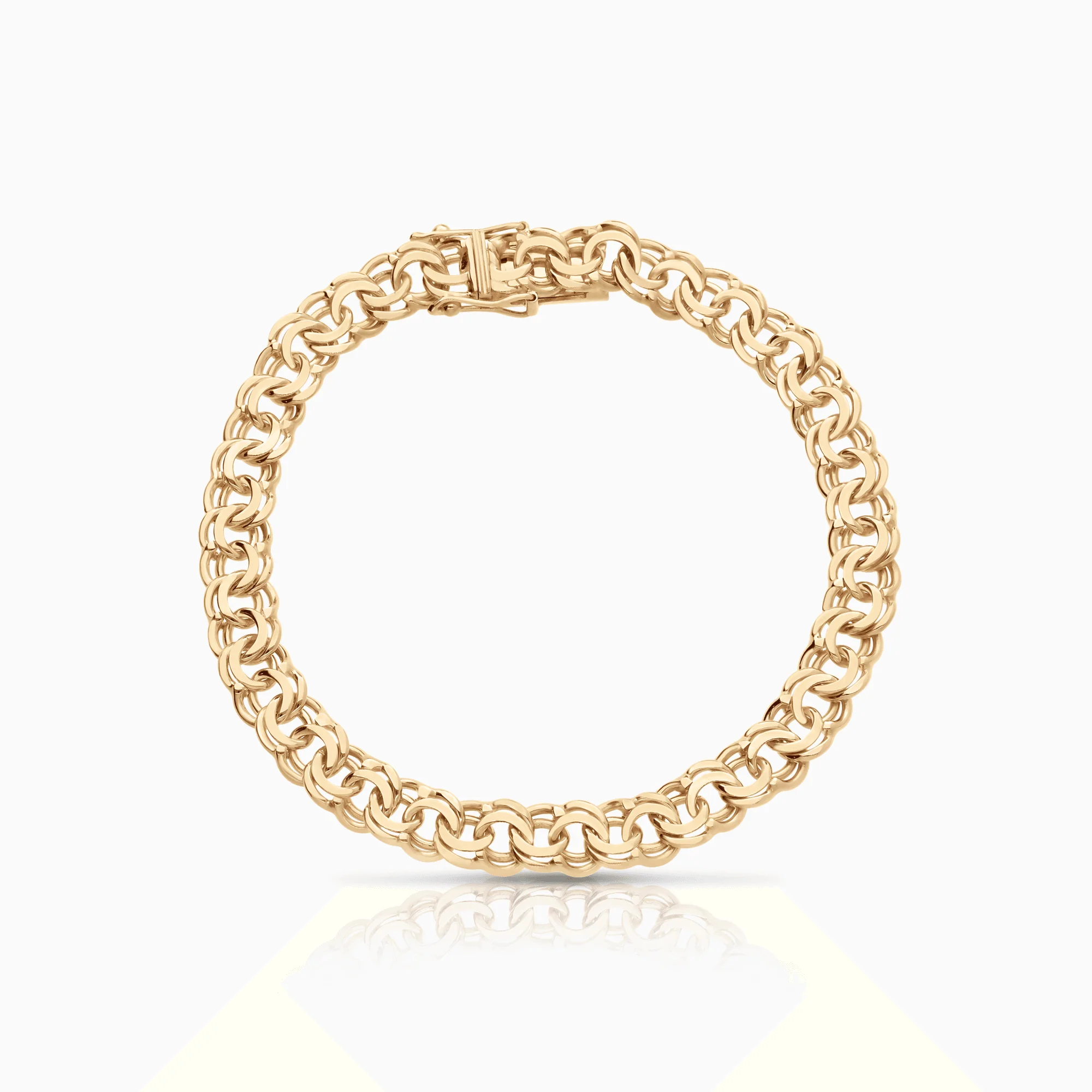 Bismarck bracelet 17.48g 18K gold