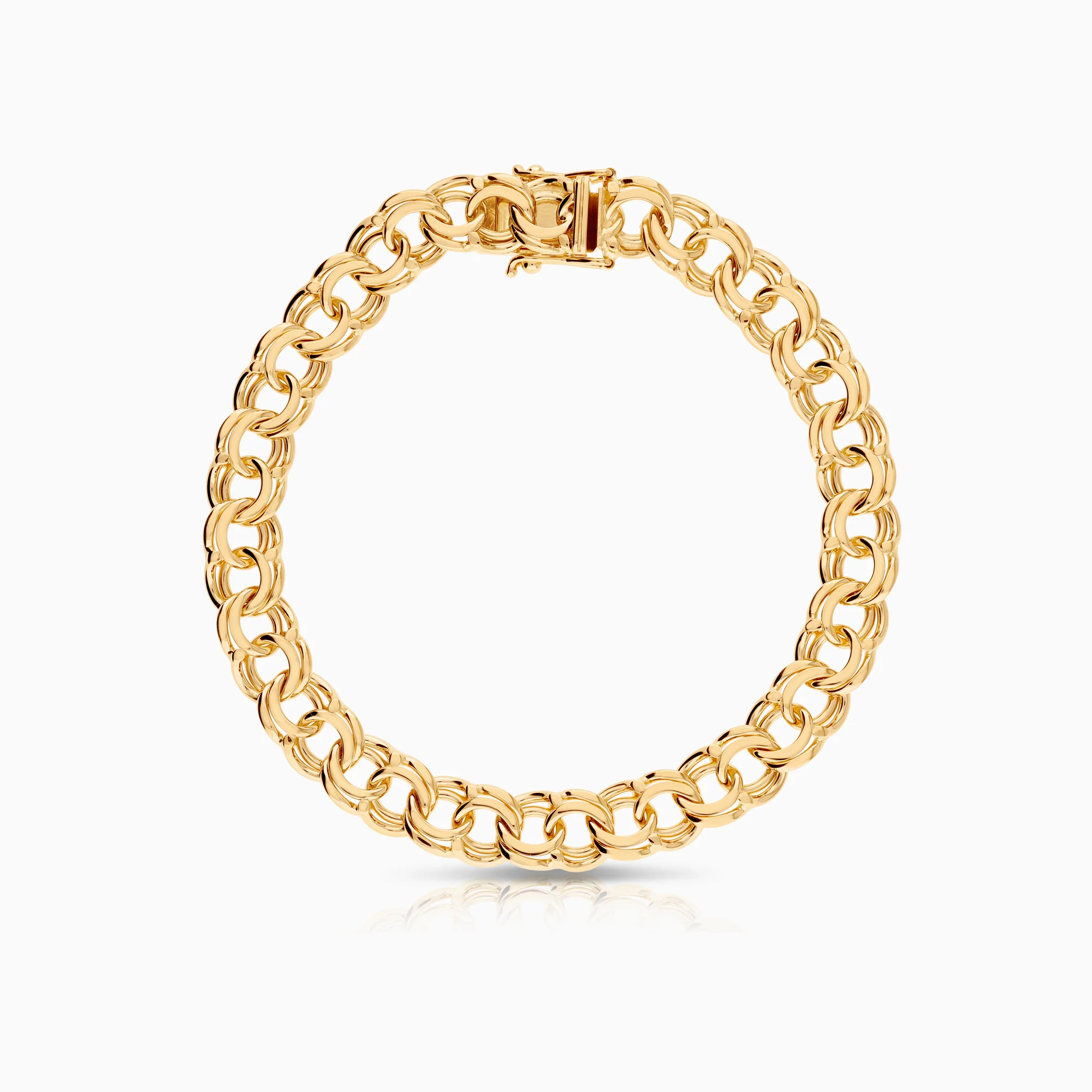 Bismarck bracelet 18.03g 18K gold
