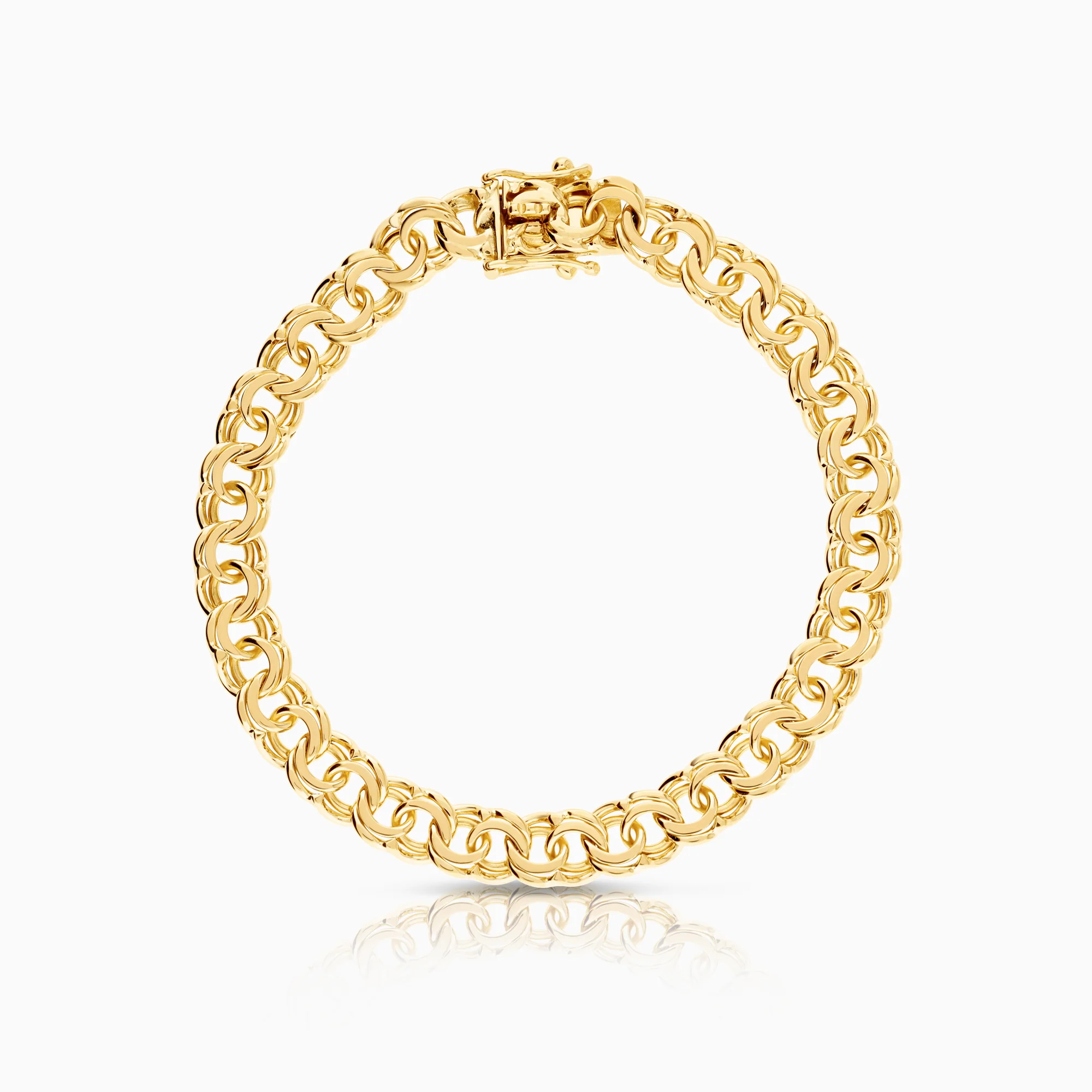 Bismarck bracelet 18.43g 18K gold