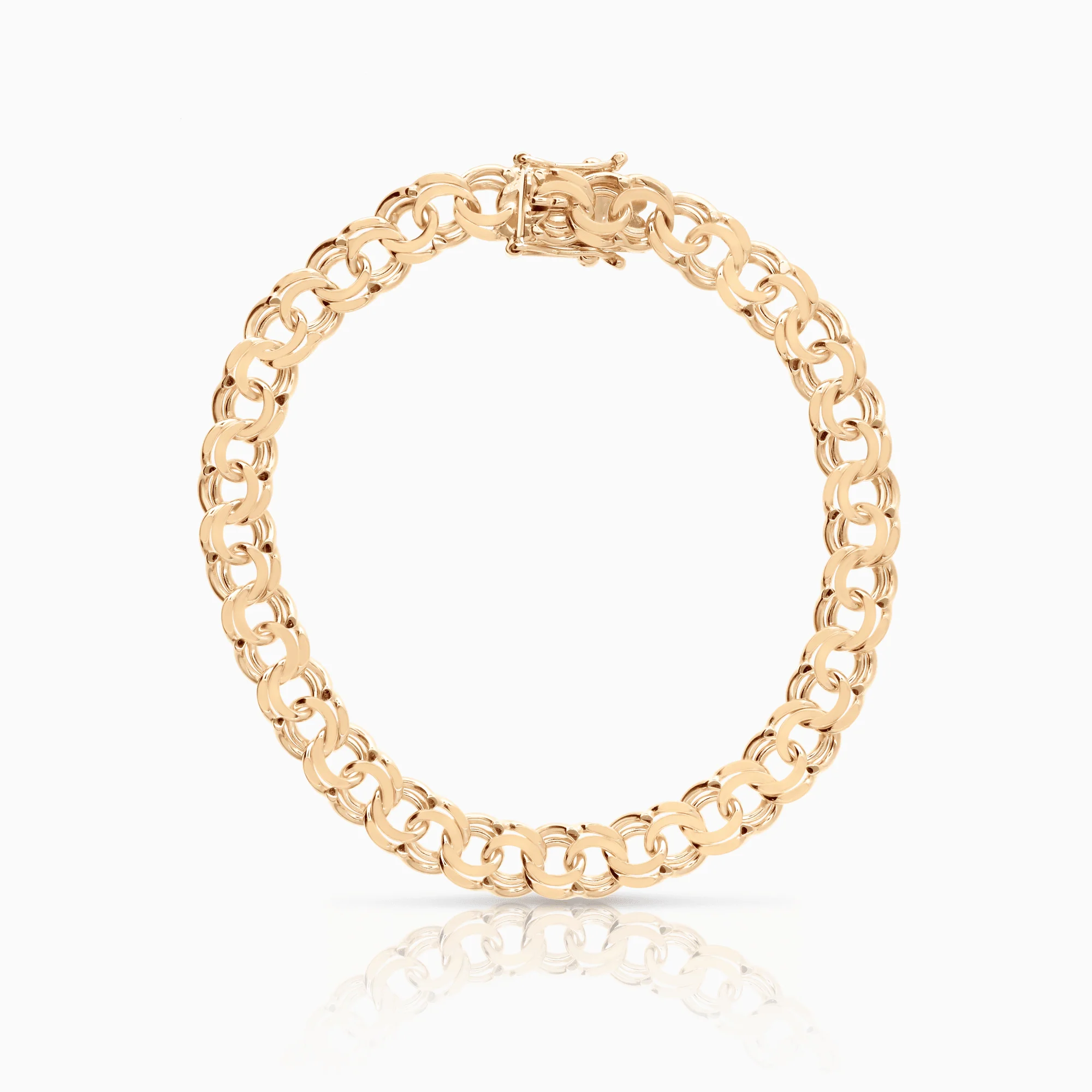 Bismarck bracelet 19.37g 18K gold