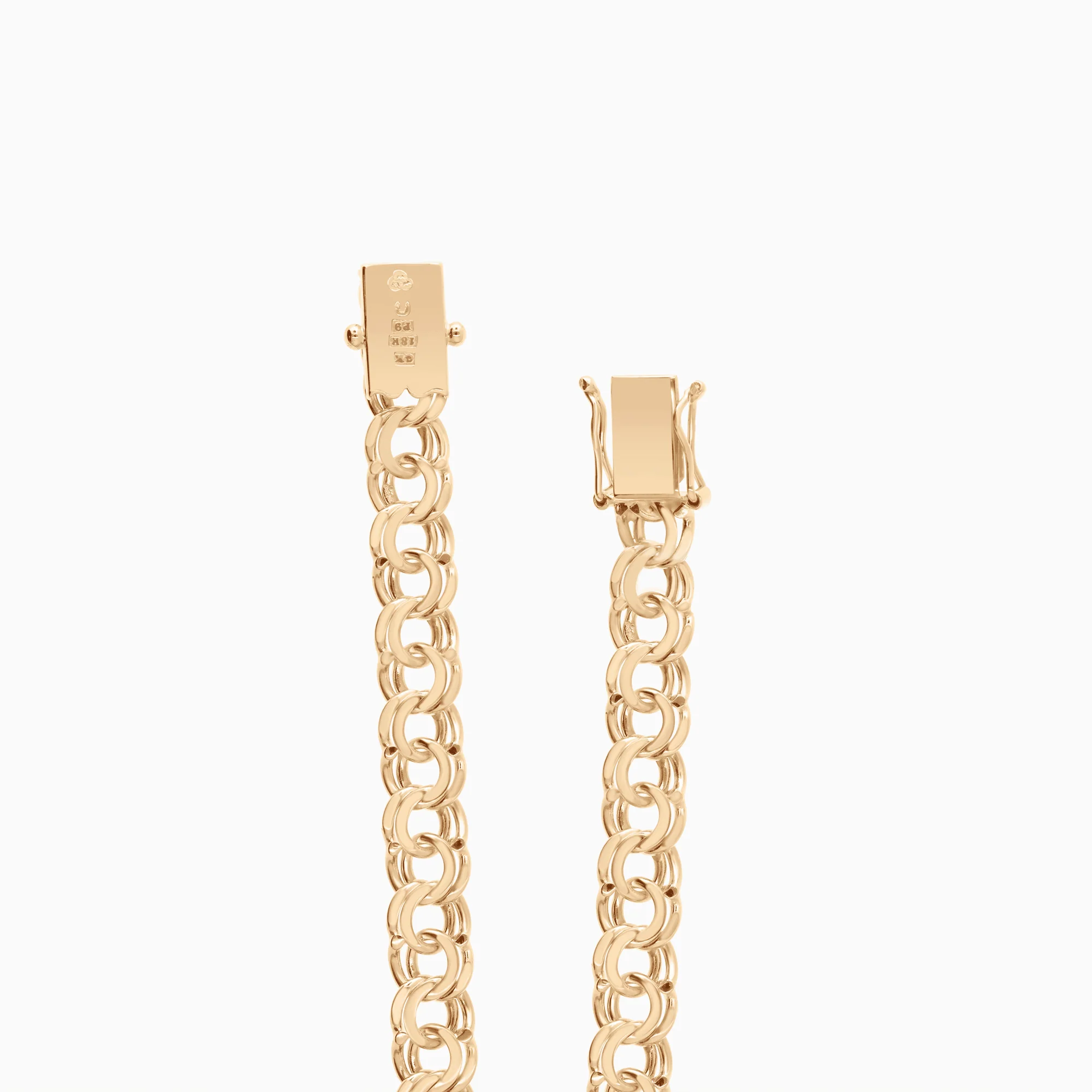 Bismarck bracelet 19.37g 18K gold - Image 2