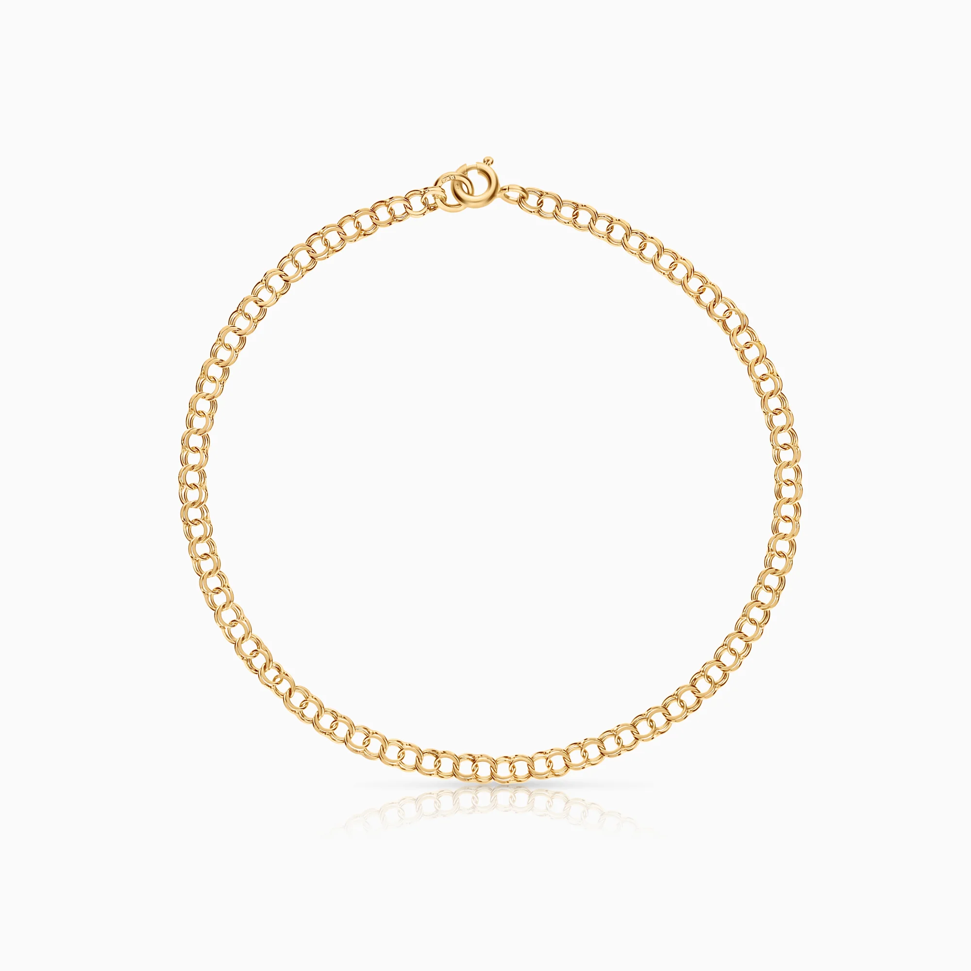 Bismarck bracelet 2.20g 18K gold