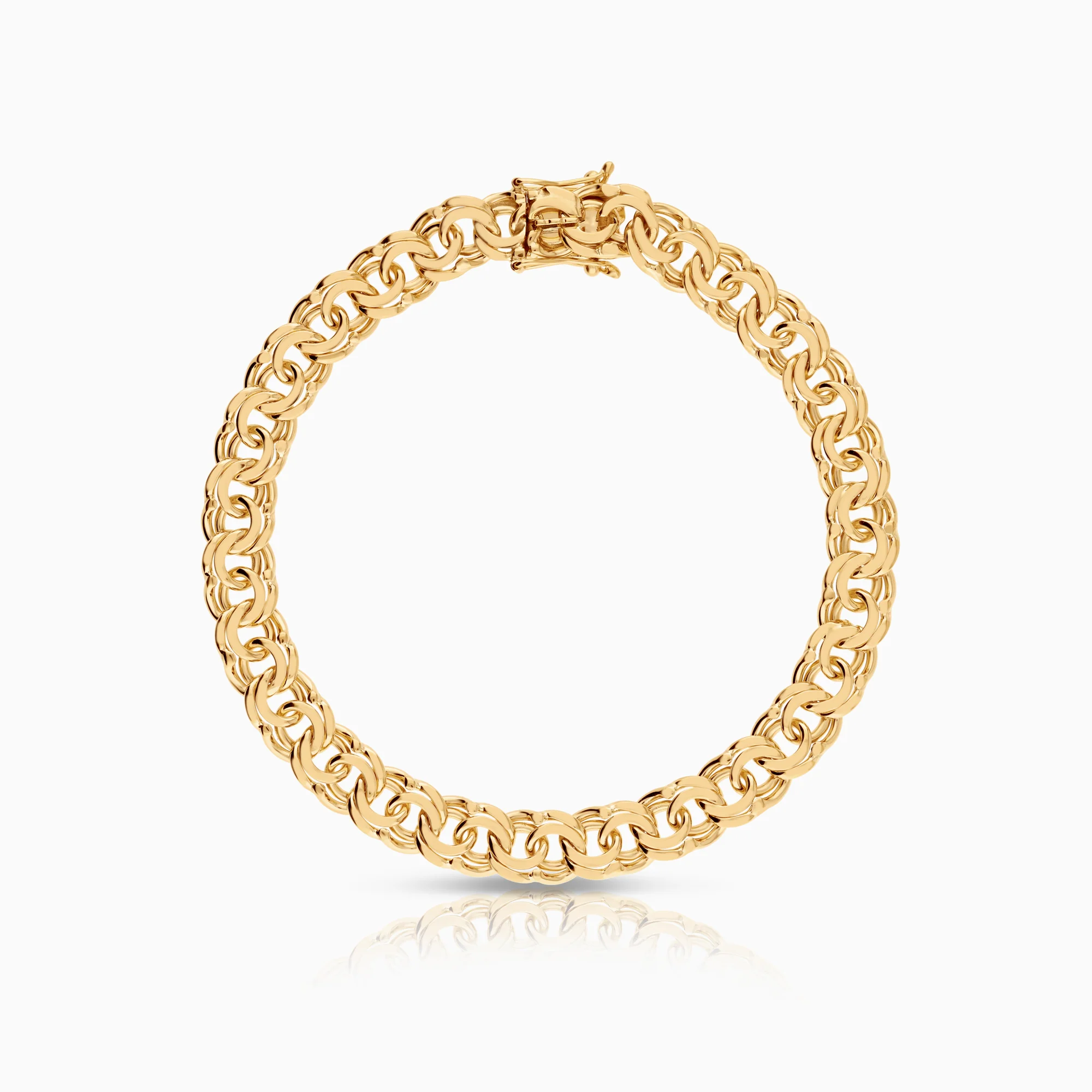 Bismarck bracelet 21.43g 18K gold
