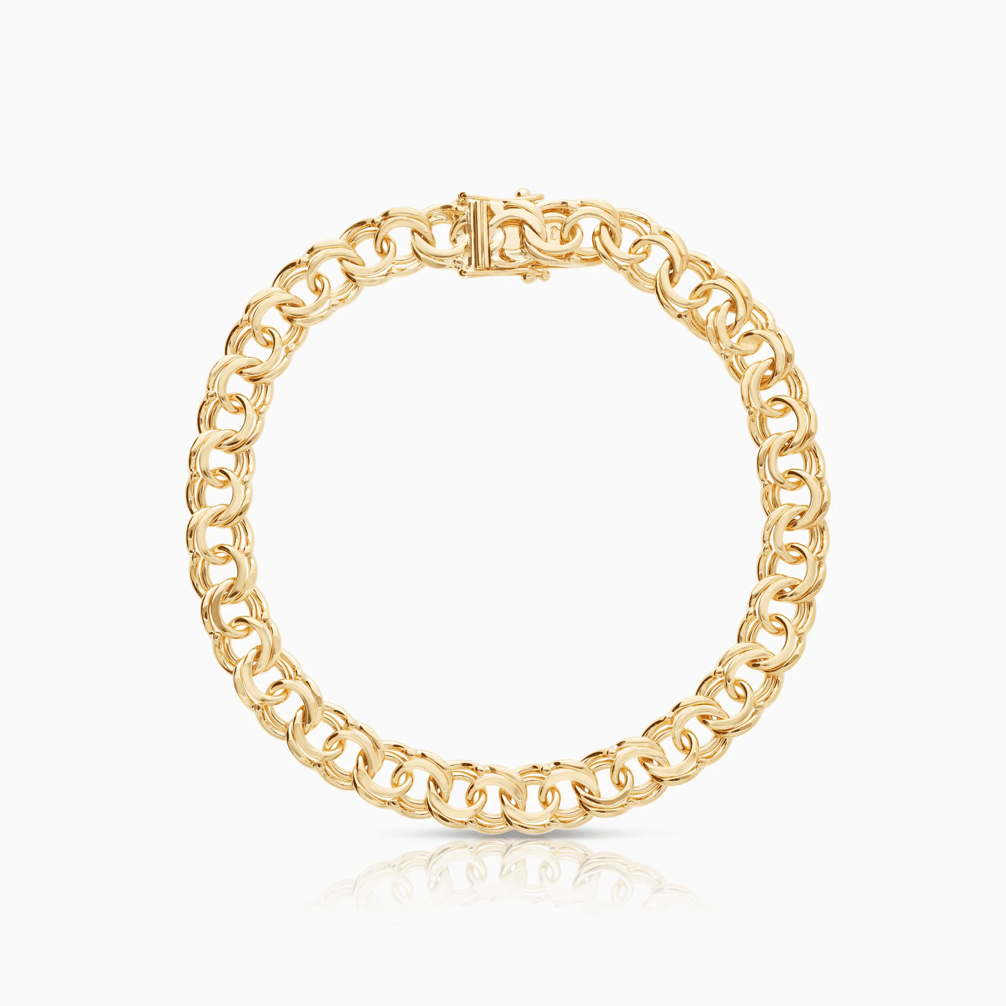 Bismarck bracelet 21.62g 18K gold