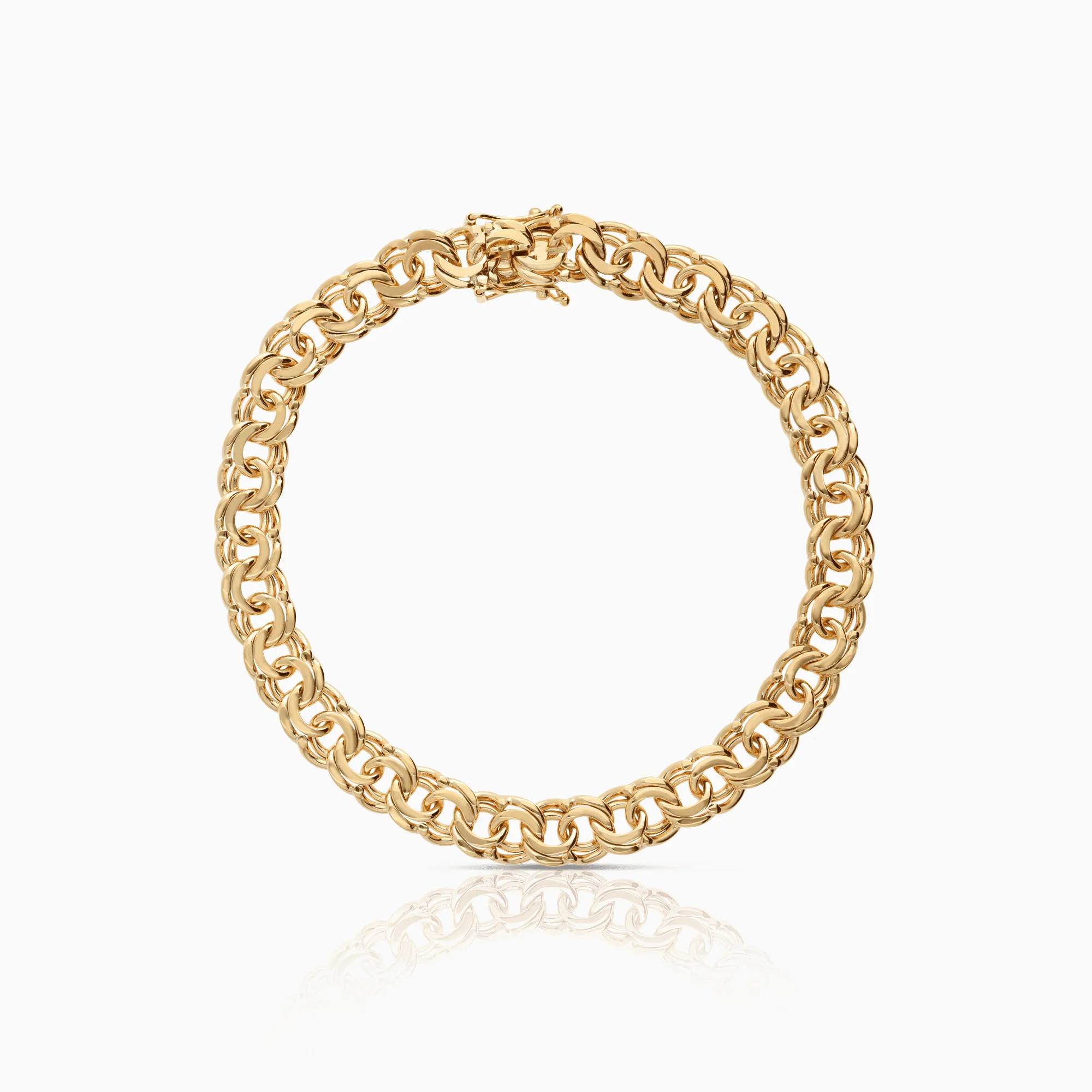 Bismarck bracelet 23.78g 18K gold