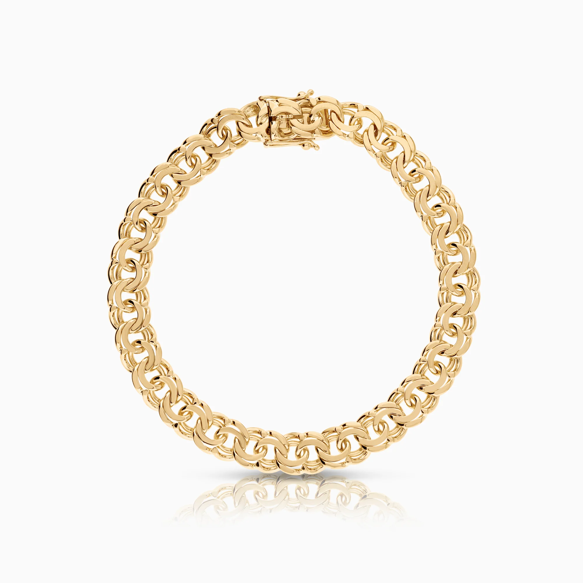 Bismarck bracelet 25.18g 18K gold