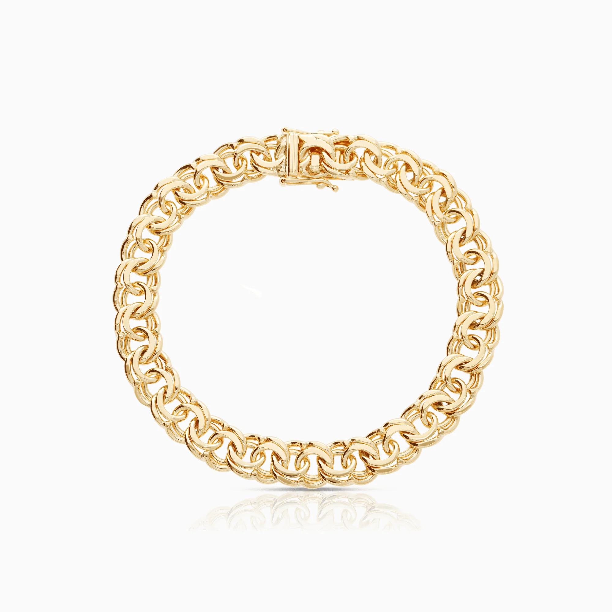 Bismarck bracelet 25.45g 18K gold