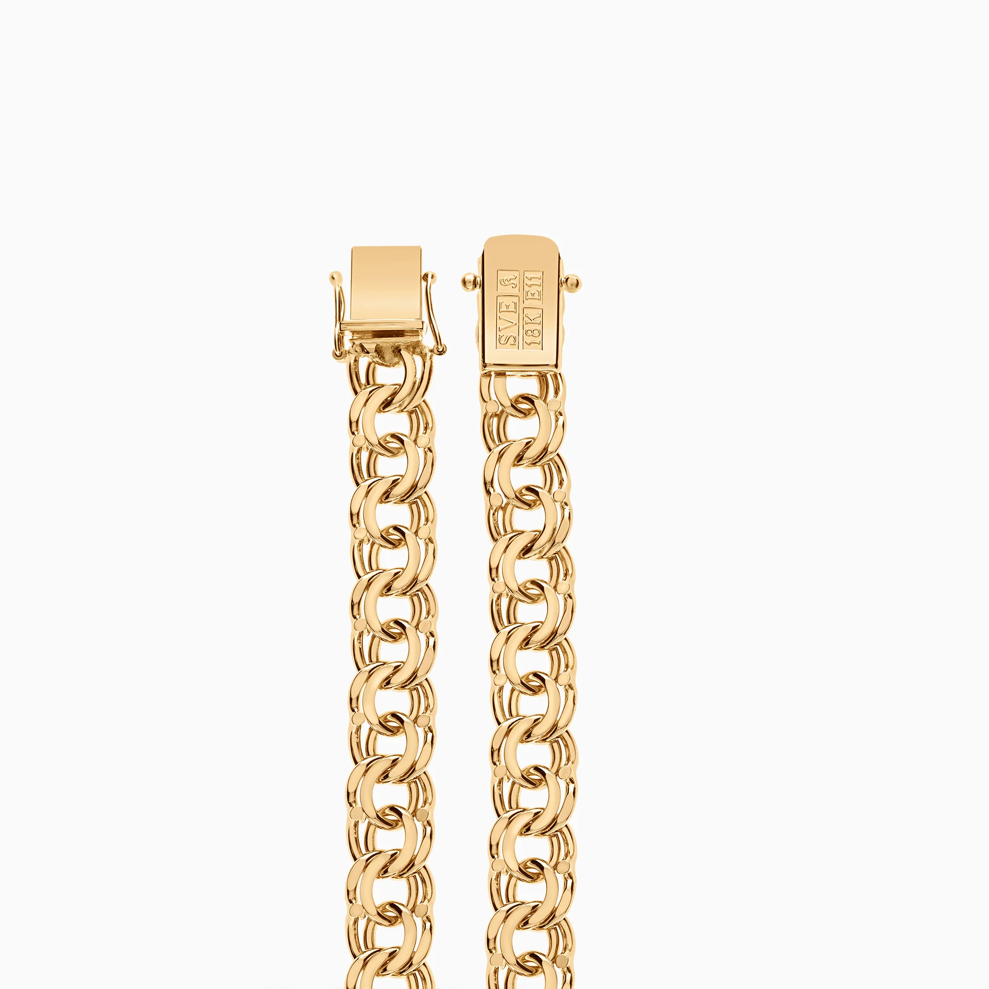 Bismarck bracelet 27.66g 18K gold - Image 2