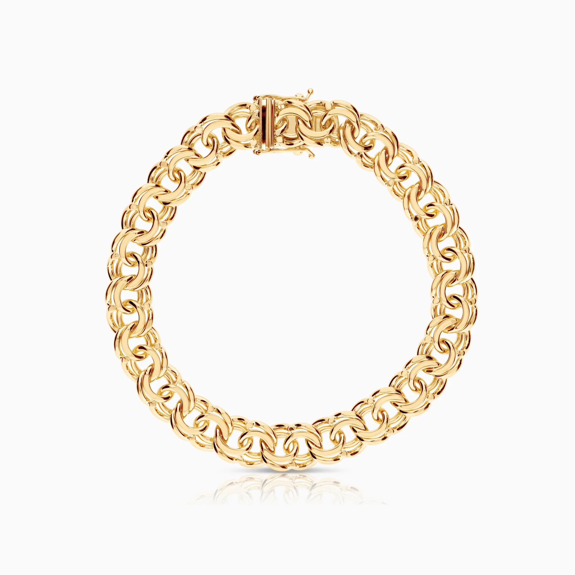 Bismarck bracelet 31.75g 18K gold
