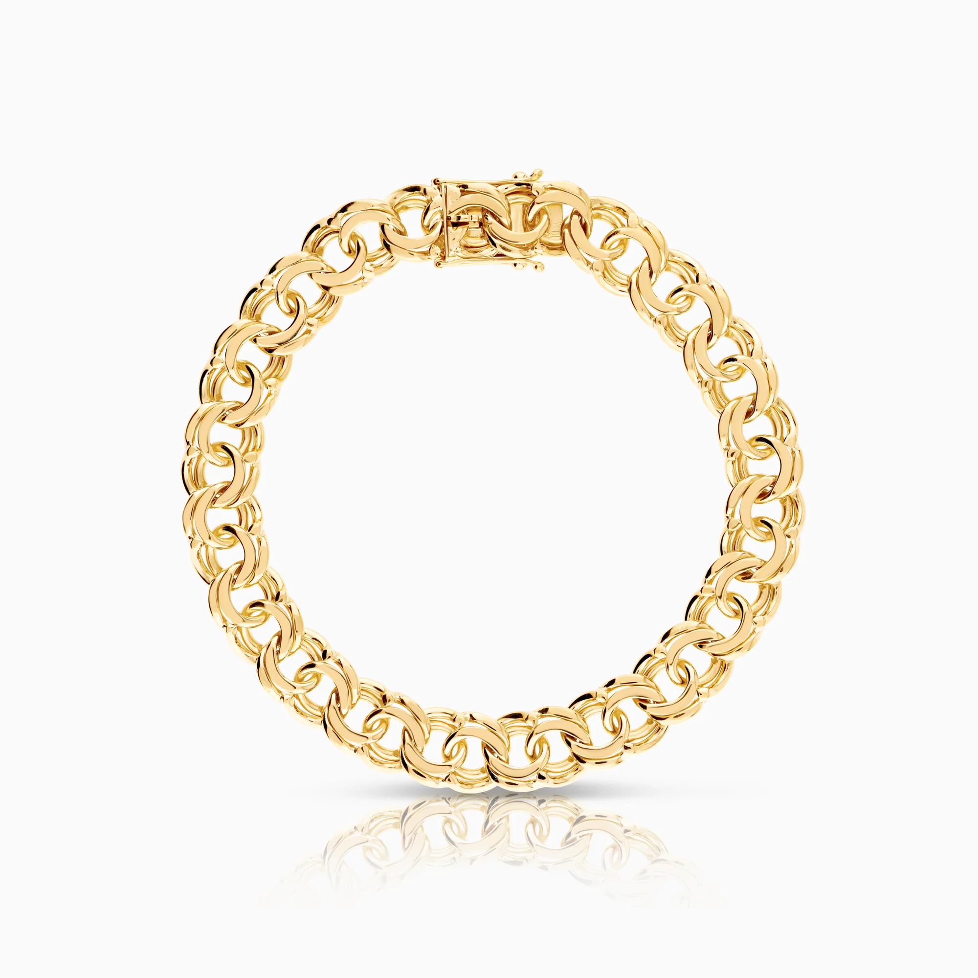 Bismarck bracelet 32.27g 18K gold