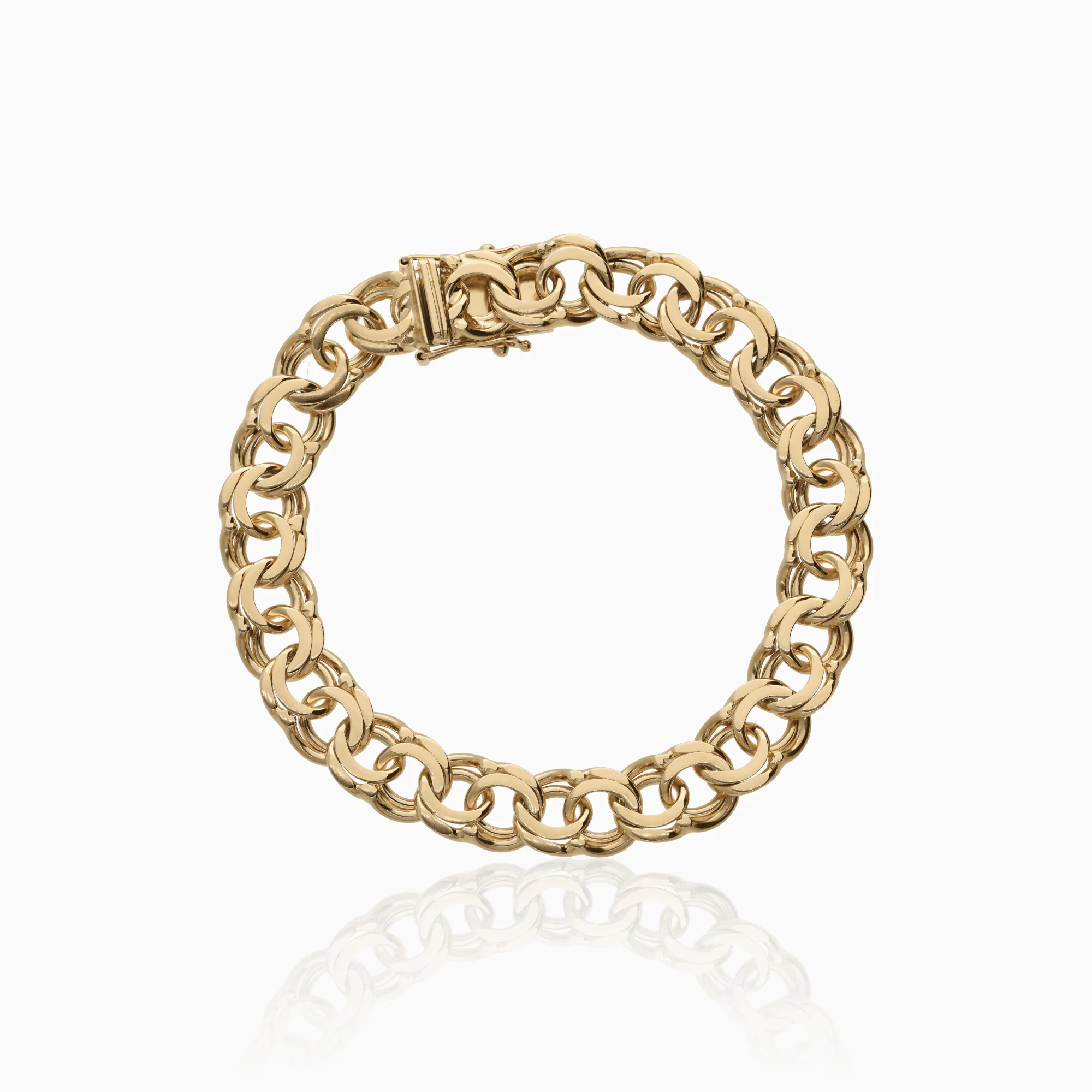 Bismarck bracelet 32.30g 18K gold