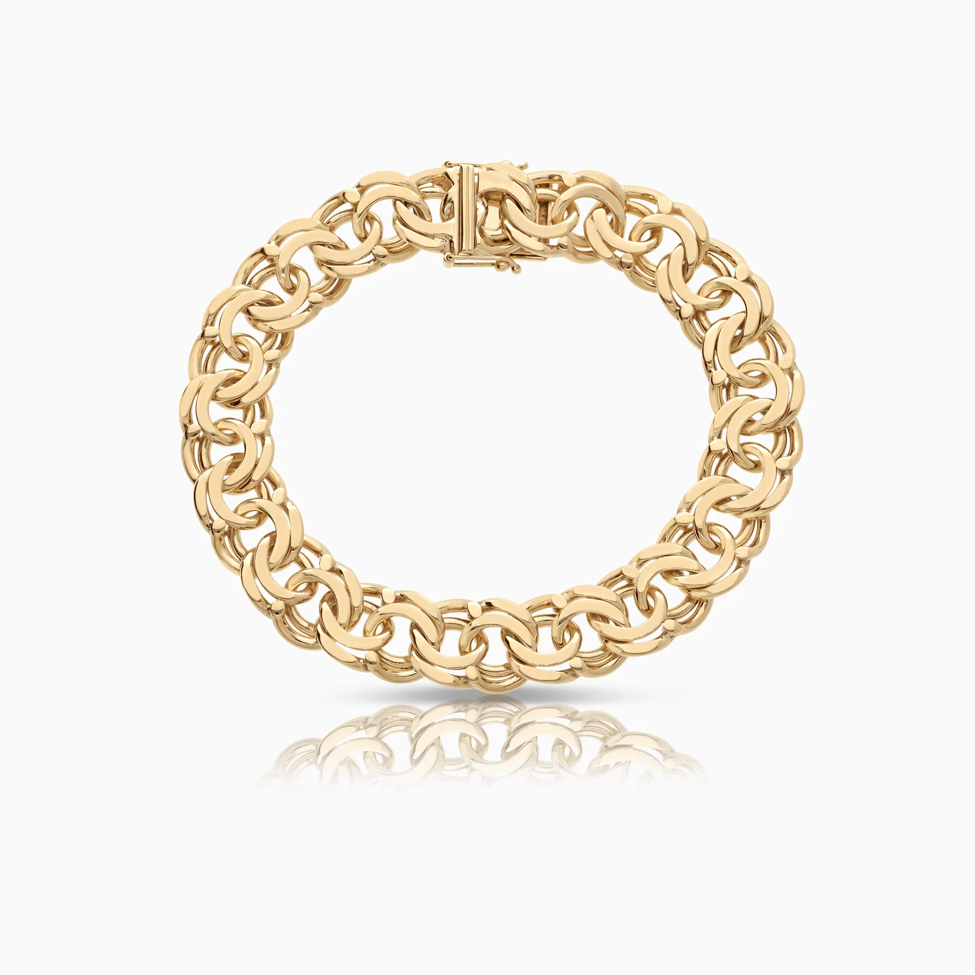 Bismarck bracelet 39.15g 18K gold
