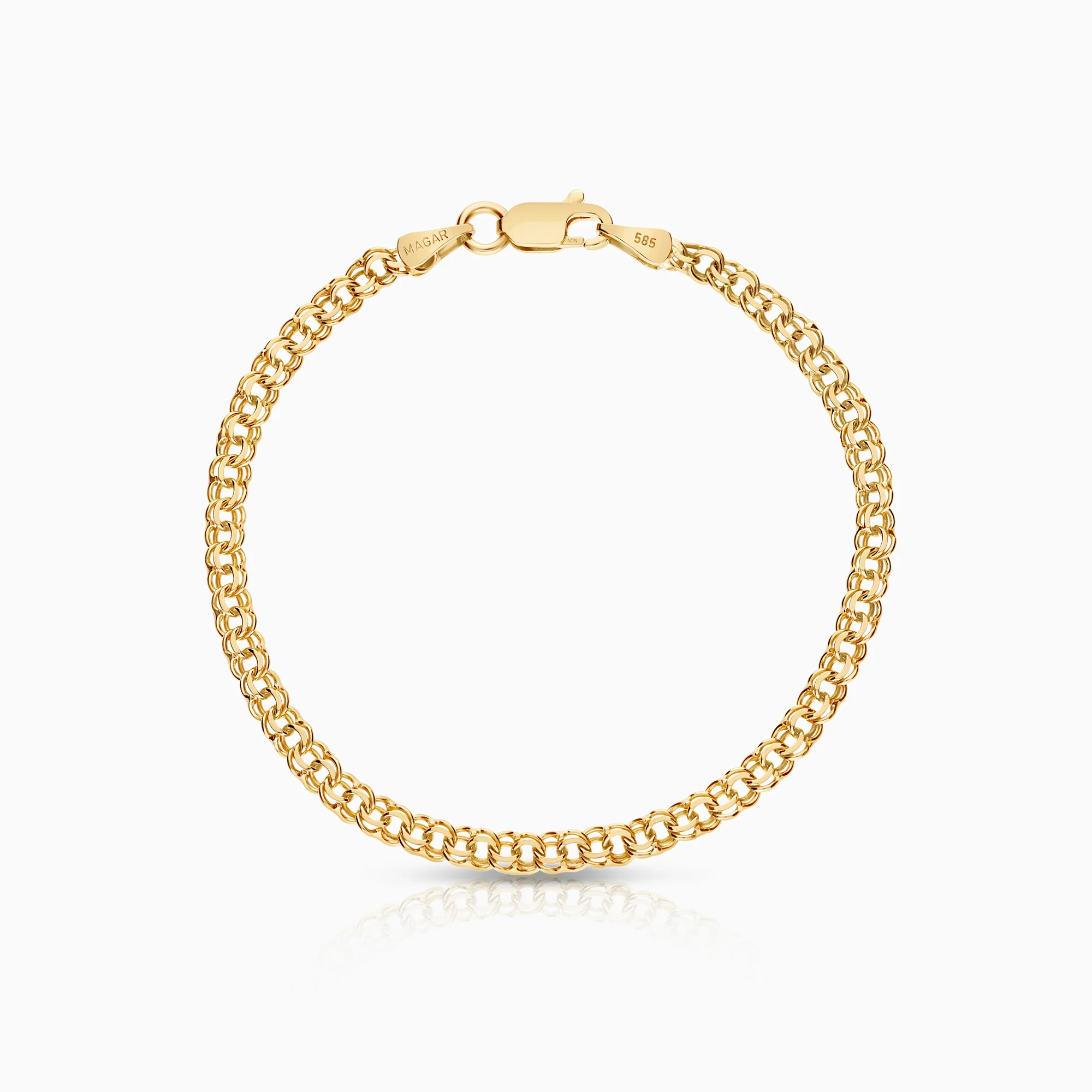 Bismarck Bracelet 4.00g 14K Gold