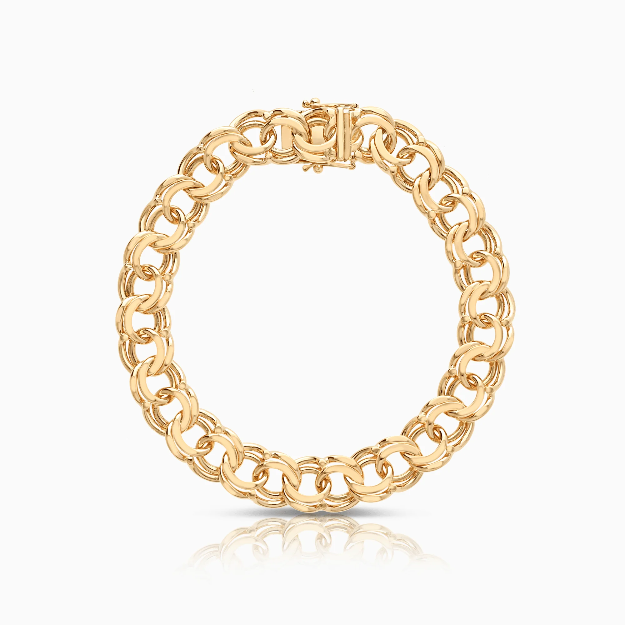 Bismarck bracelet 40.17g 18K gold