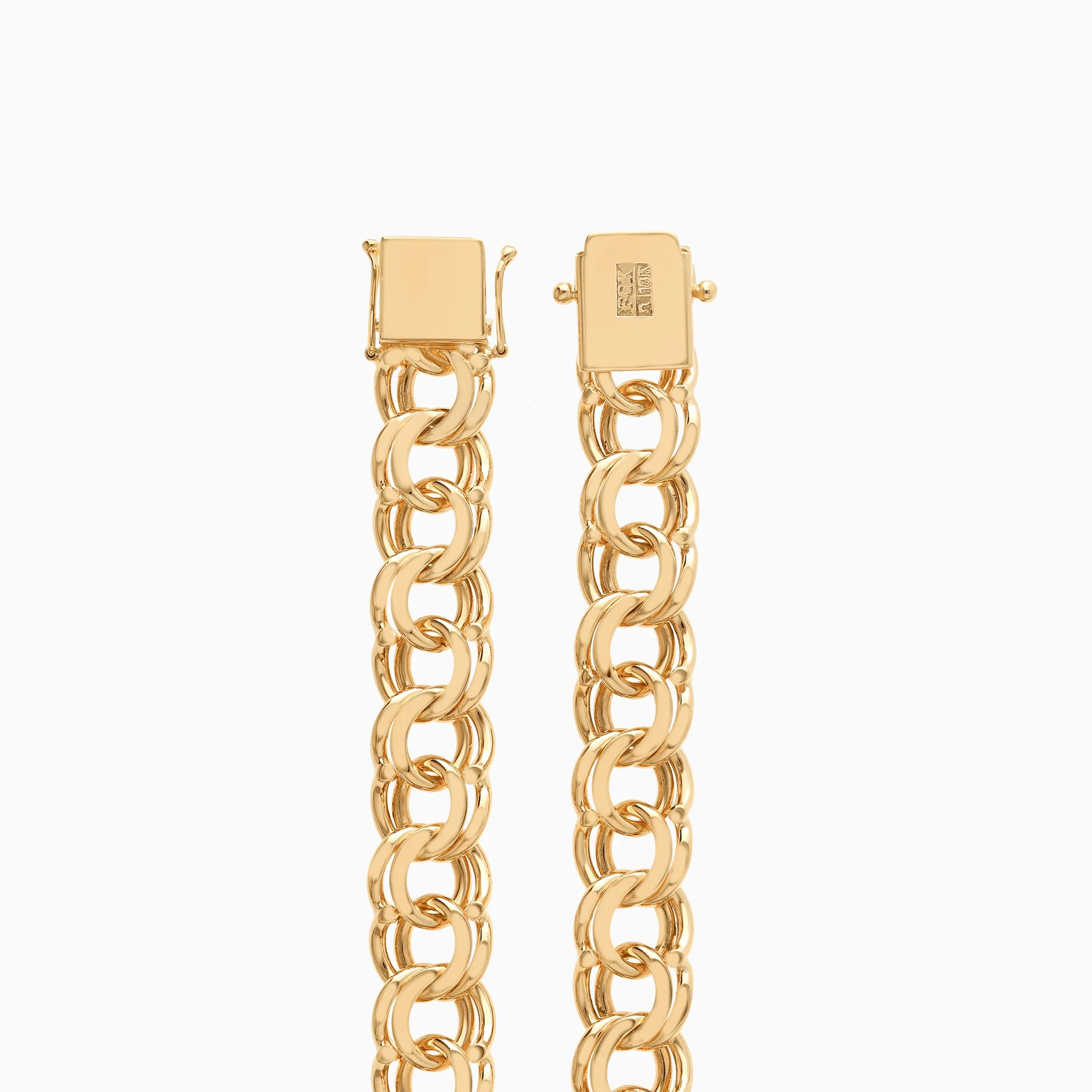 Bismarck bracelet 40.17g 18K gold - Image 2