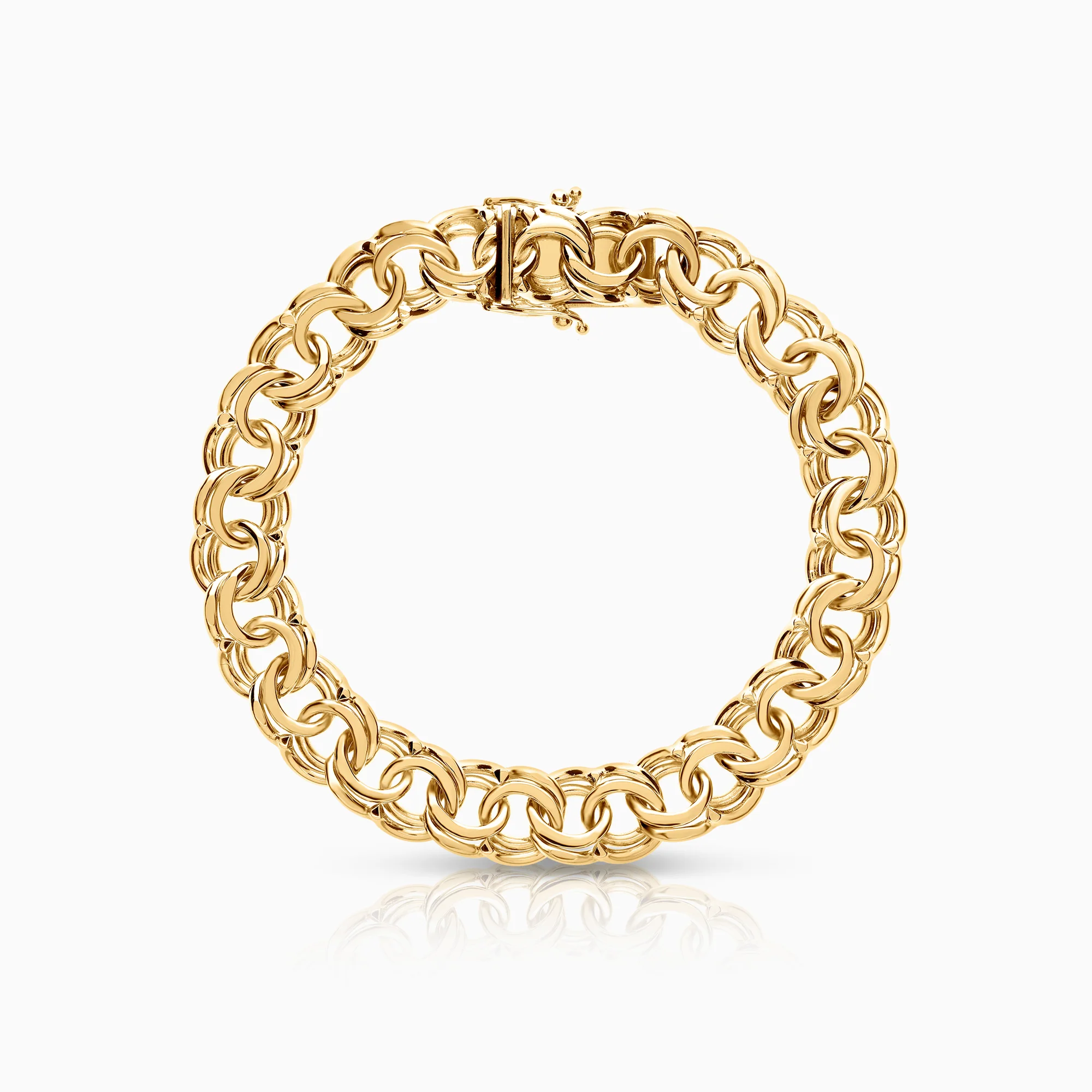Bismarck Bracelet 40.50g 18K Gold