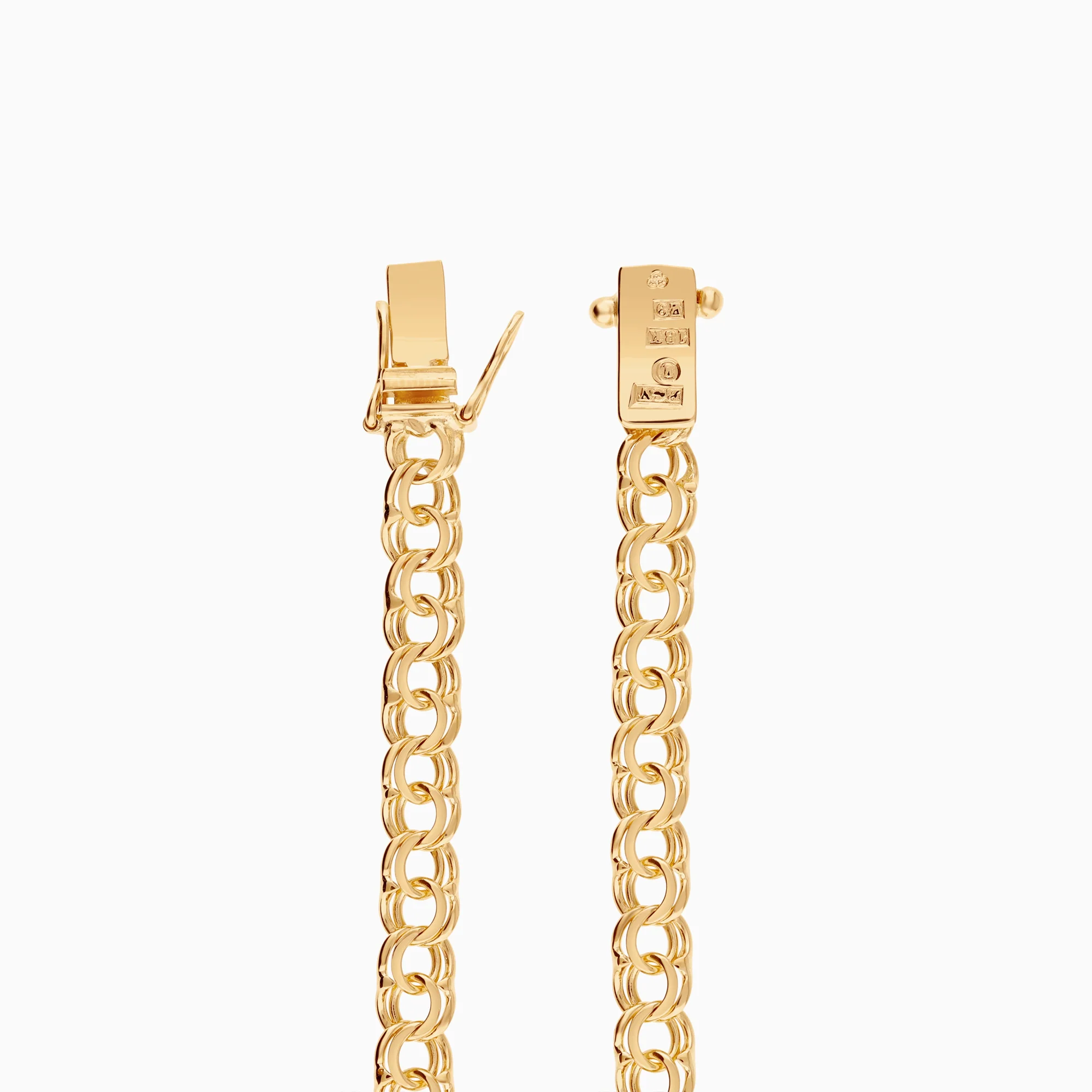 Bismarck bracelet 6.84g 18K gold - Image 2