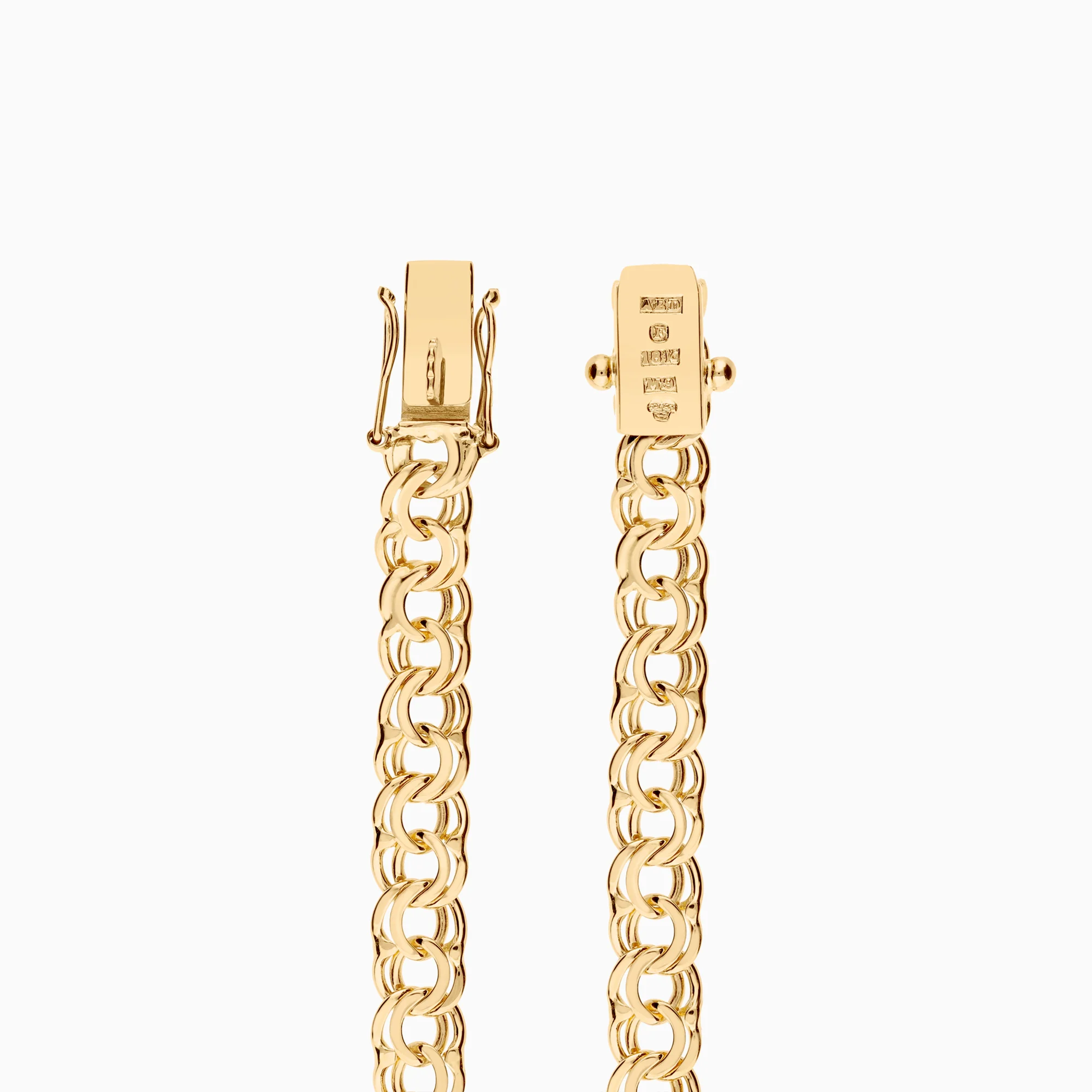 Bismarck bracelet 9.06g 18K gold - Image 2