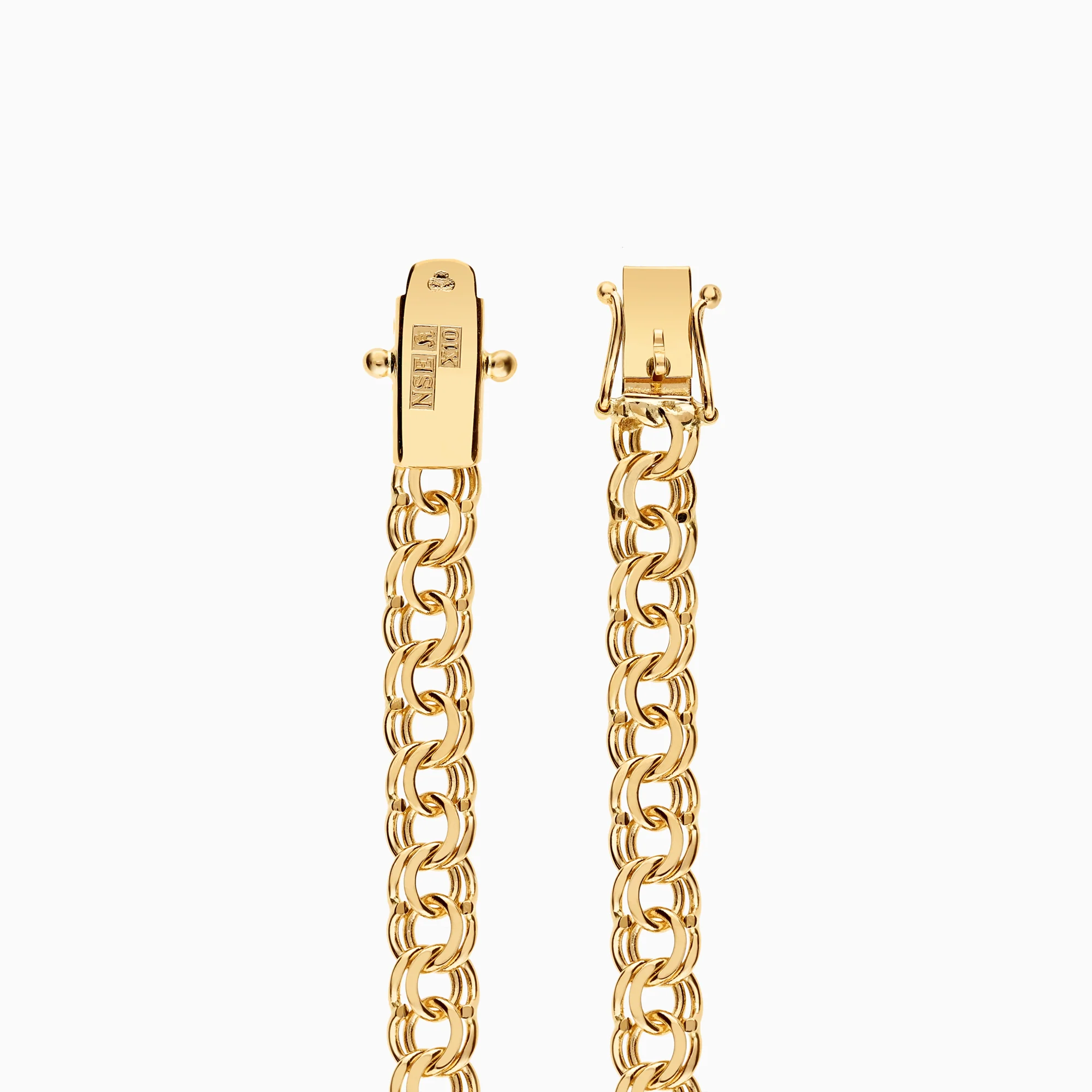 Bismarck bracelet 9.54g 18K gold. - Image 2