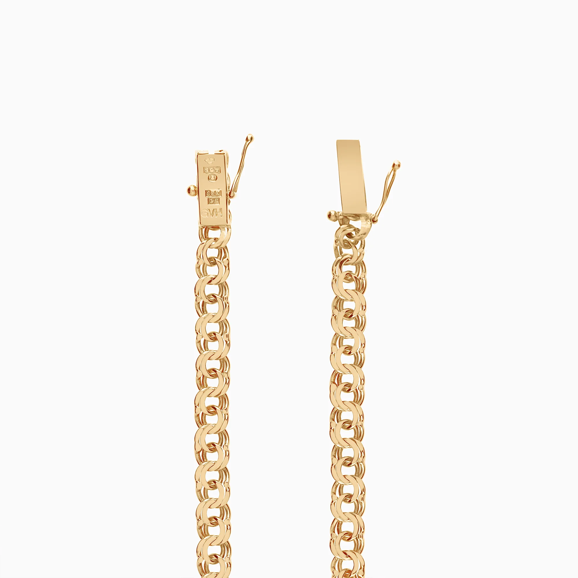 Bismarck bracelet 9.87g 18K gold - Image 2
