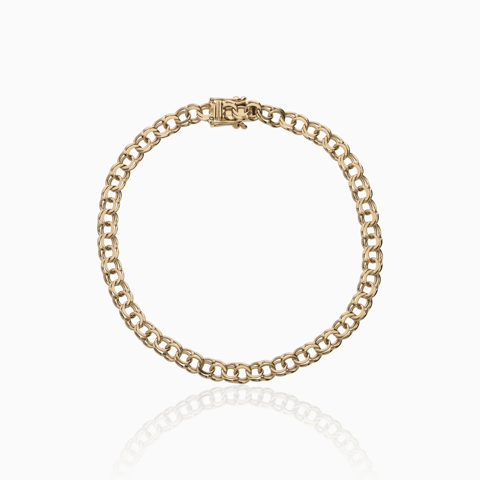 Bismarck chain bracelet 7.03g 18K gold