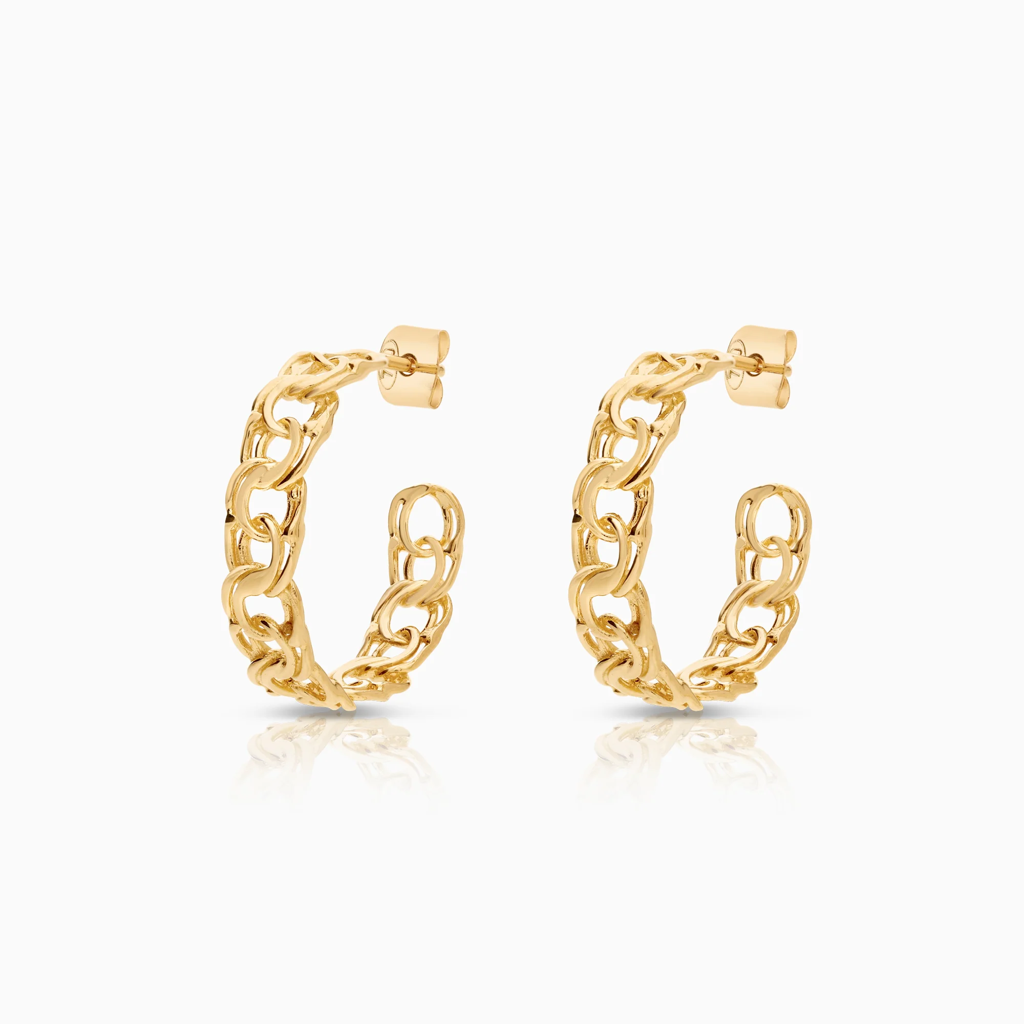 Bismarck Hoops 3.22g 18K gold