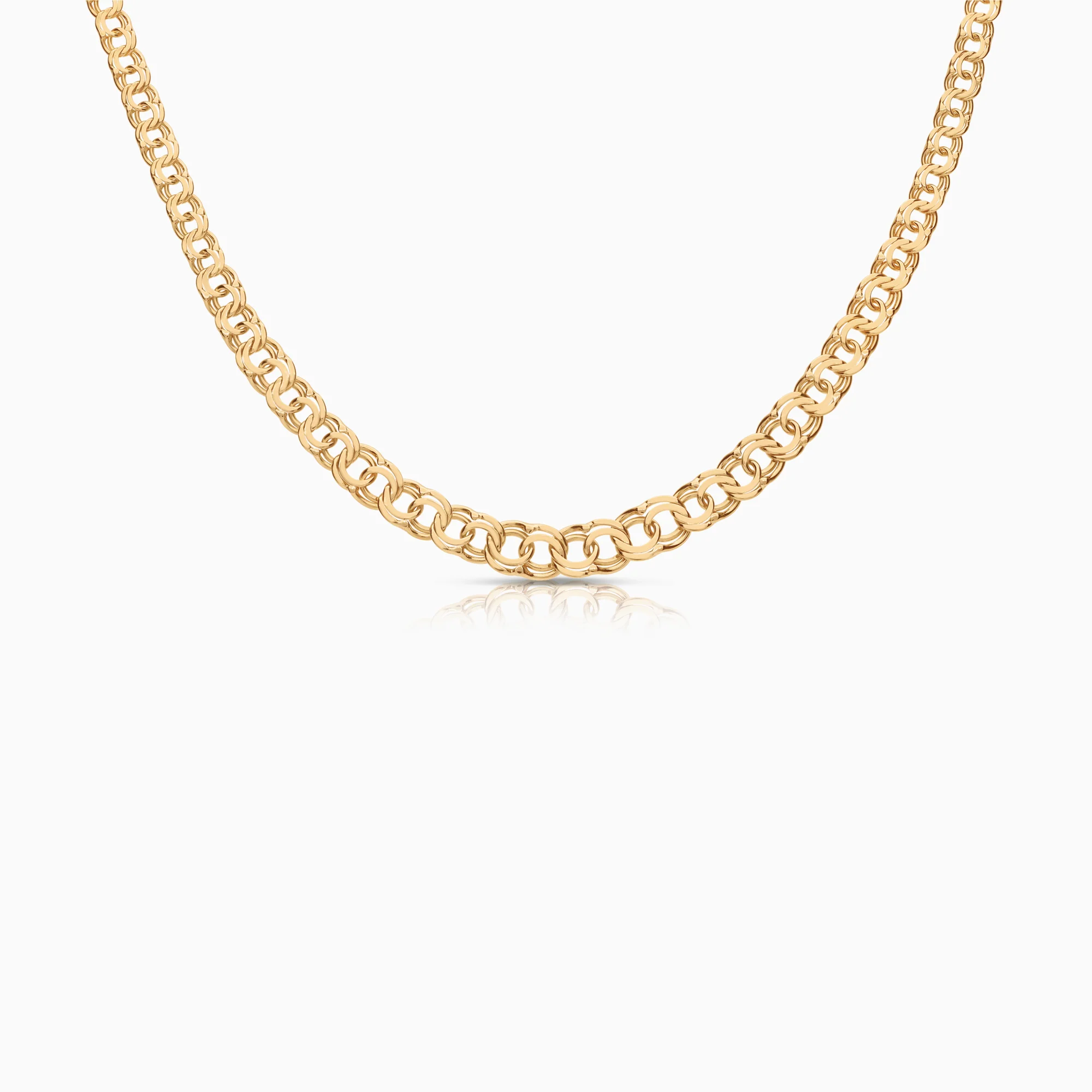 Bismarck necklace 10.01g 18K gold