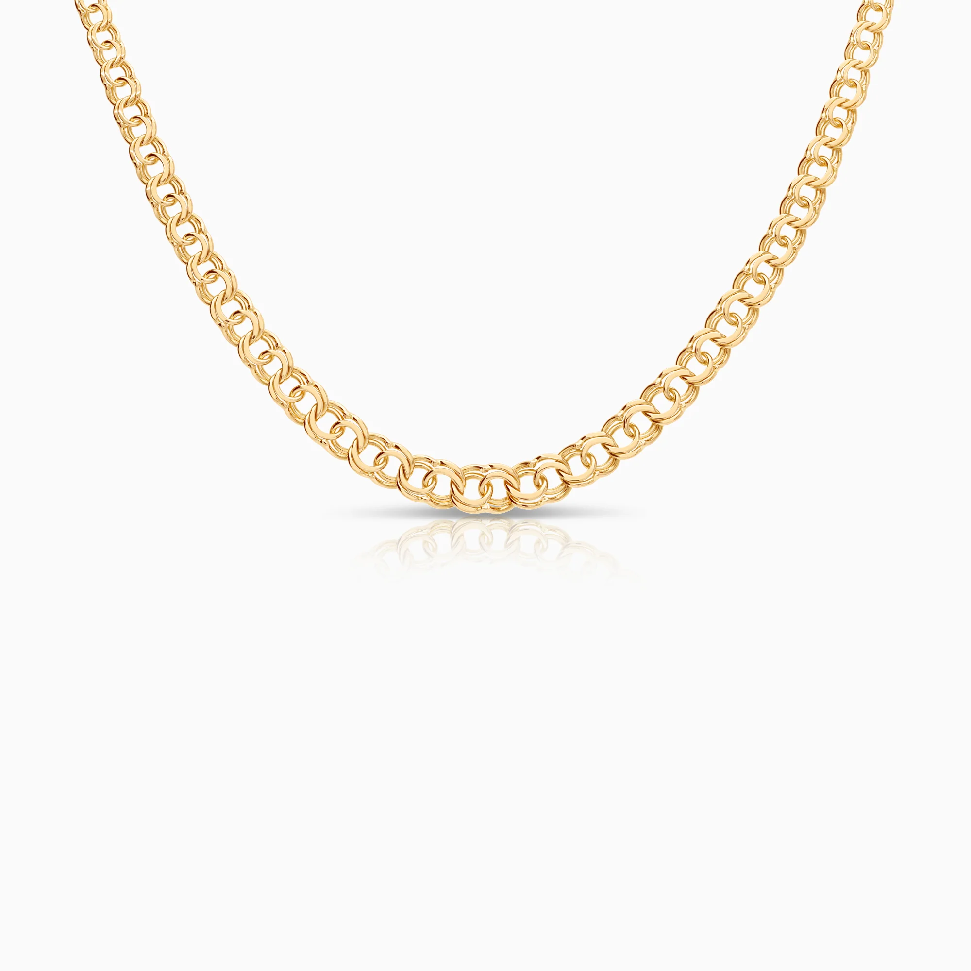 Bismarck necklace 10.19g 18K gold