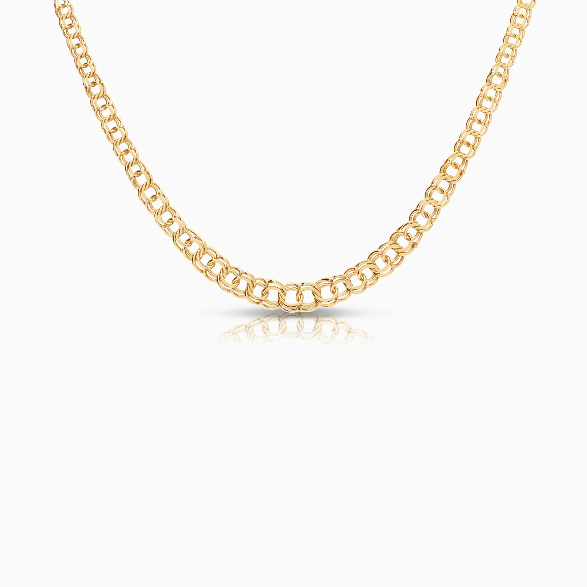Bismarck necklace 10.26g 18K gold