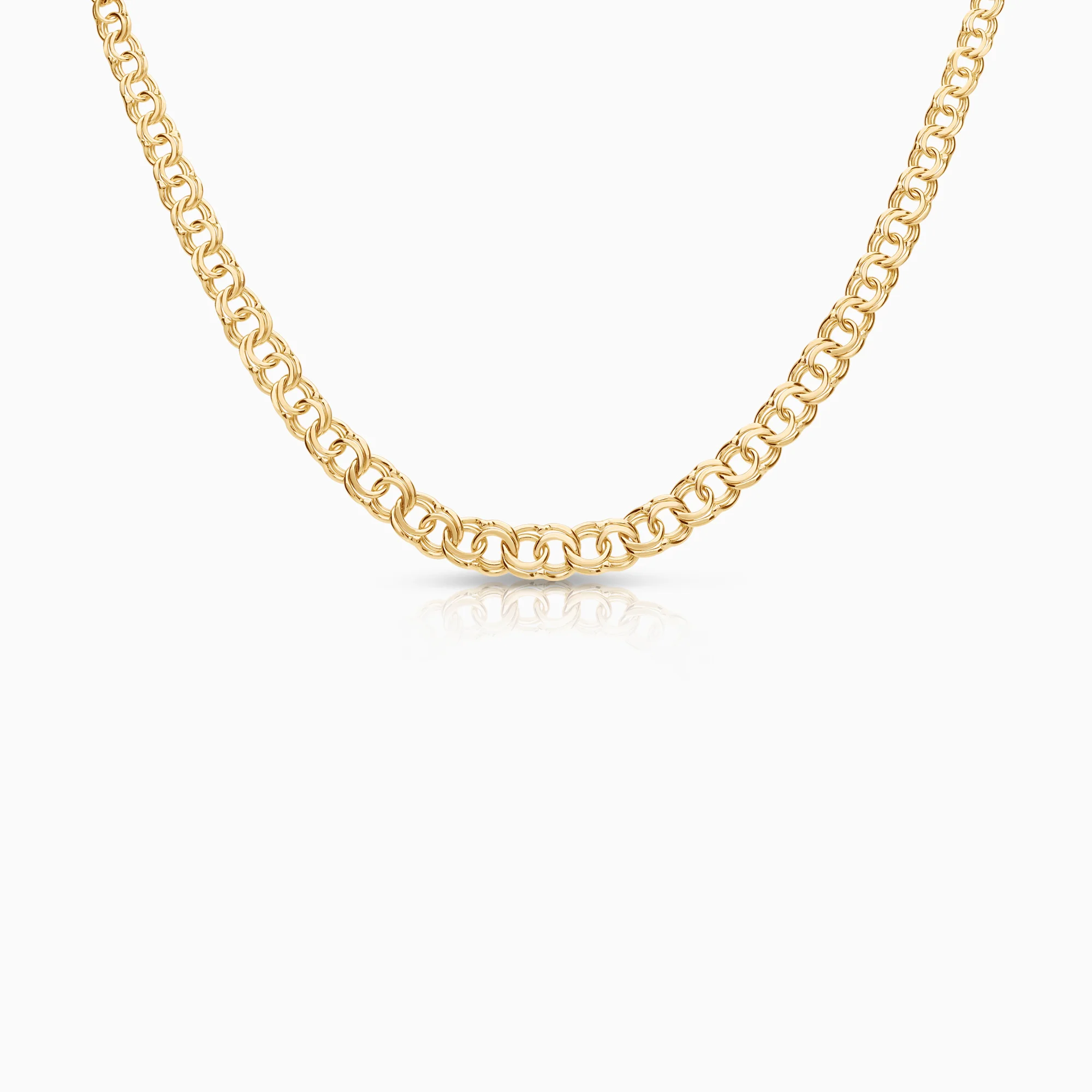 Bismarck necklace 10.43g 18K gold