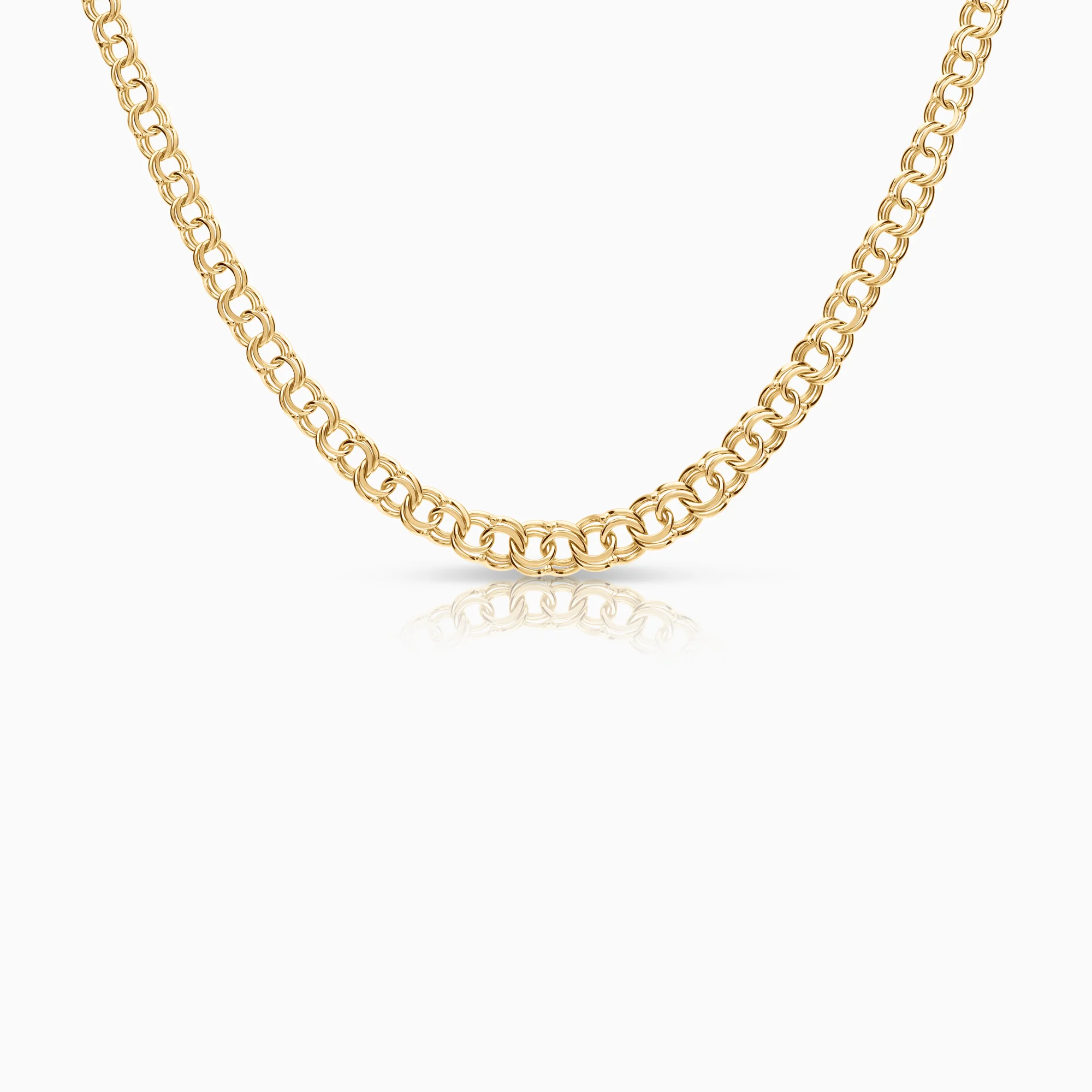 Bismarck necklace 10.54g 18K gold