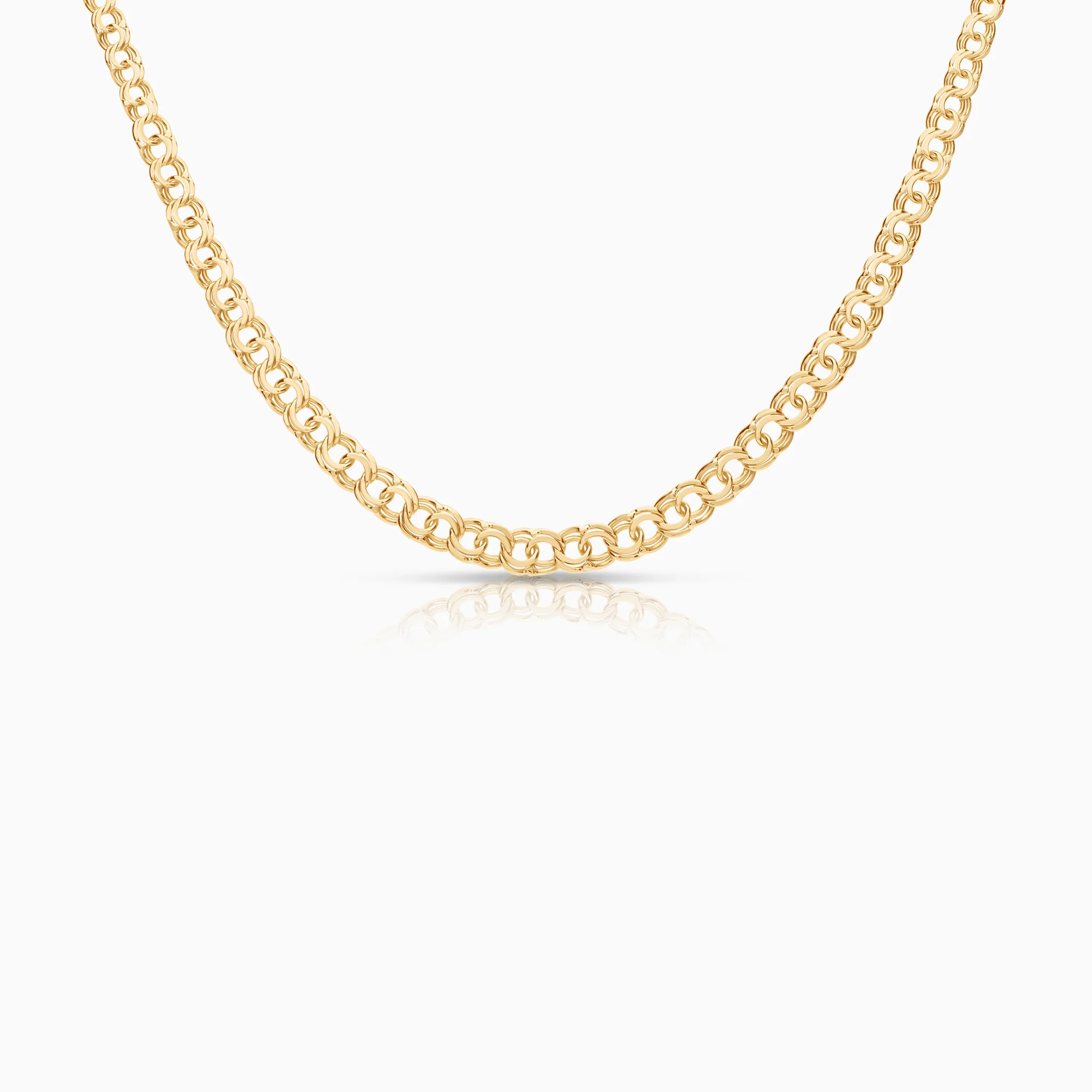 Bismarck necklace 10.86g 18K gold
