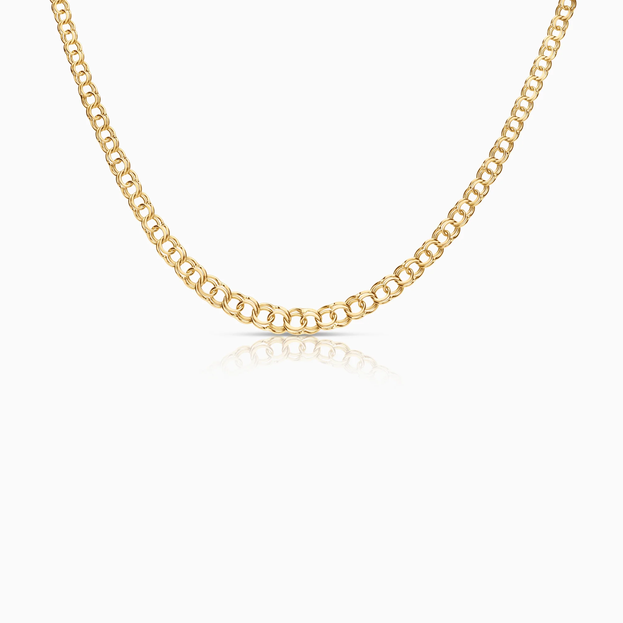 Bismarck necklace 10.96g 18K gold