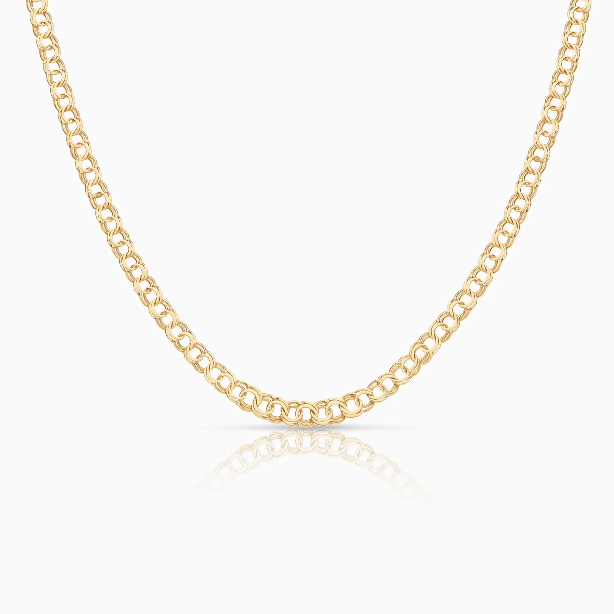 Bismarck Necklace 10.12g 18K Gold