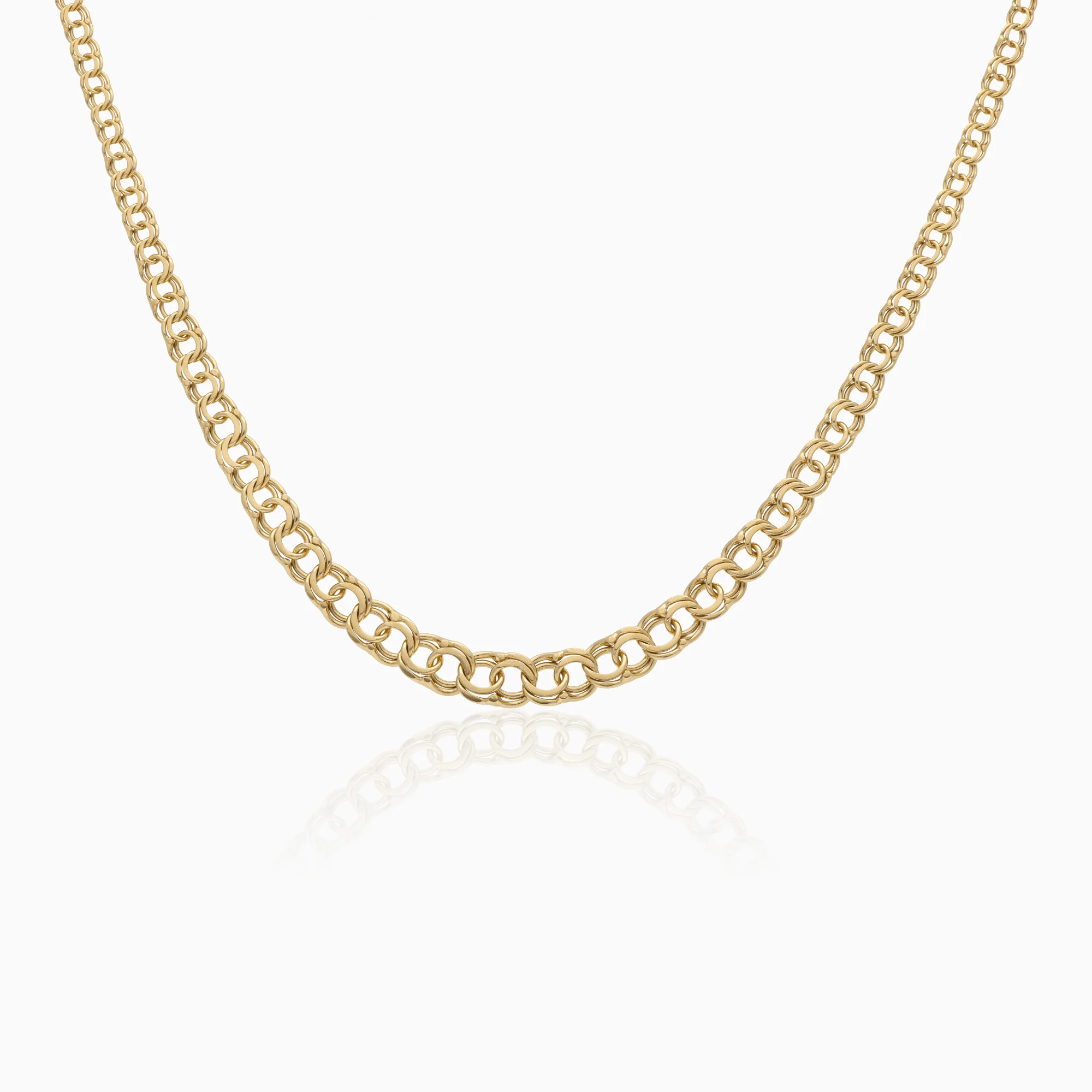 Bismarck necklace 10.25g 18K gold