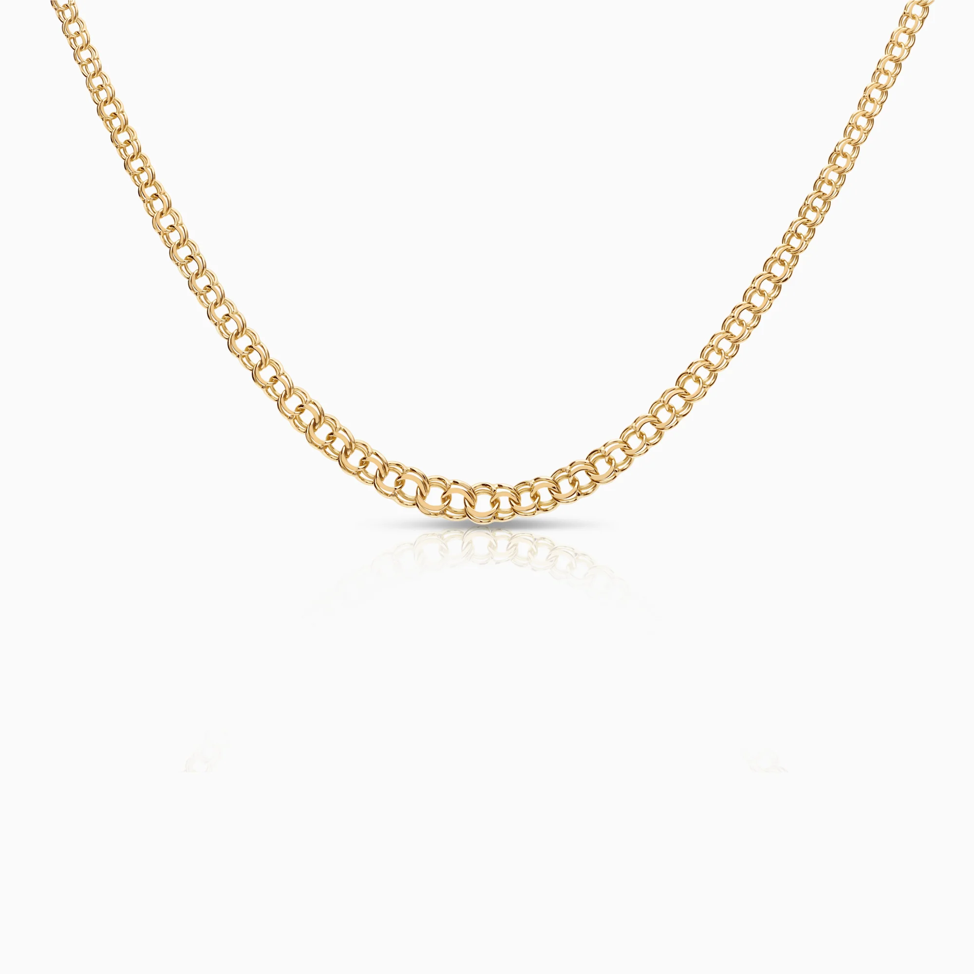 Bismarck necklace 10.31g 18K gold