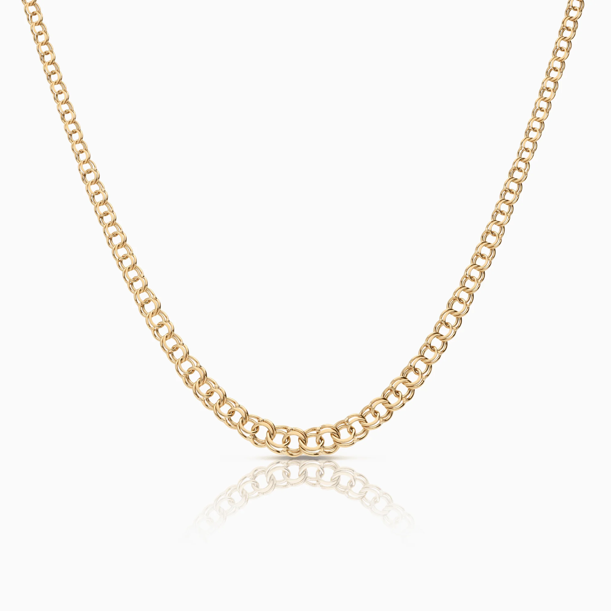 Bismarck necklace 10.36g 18K gold