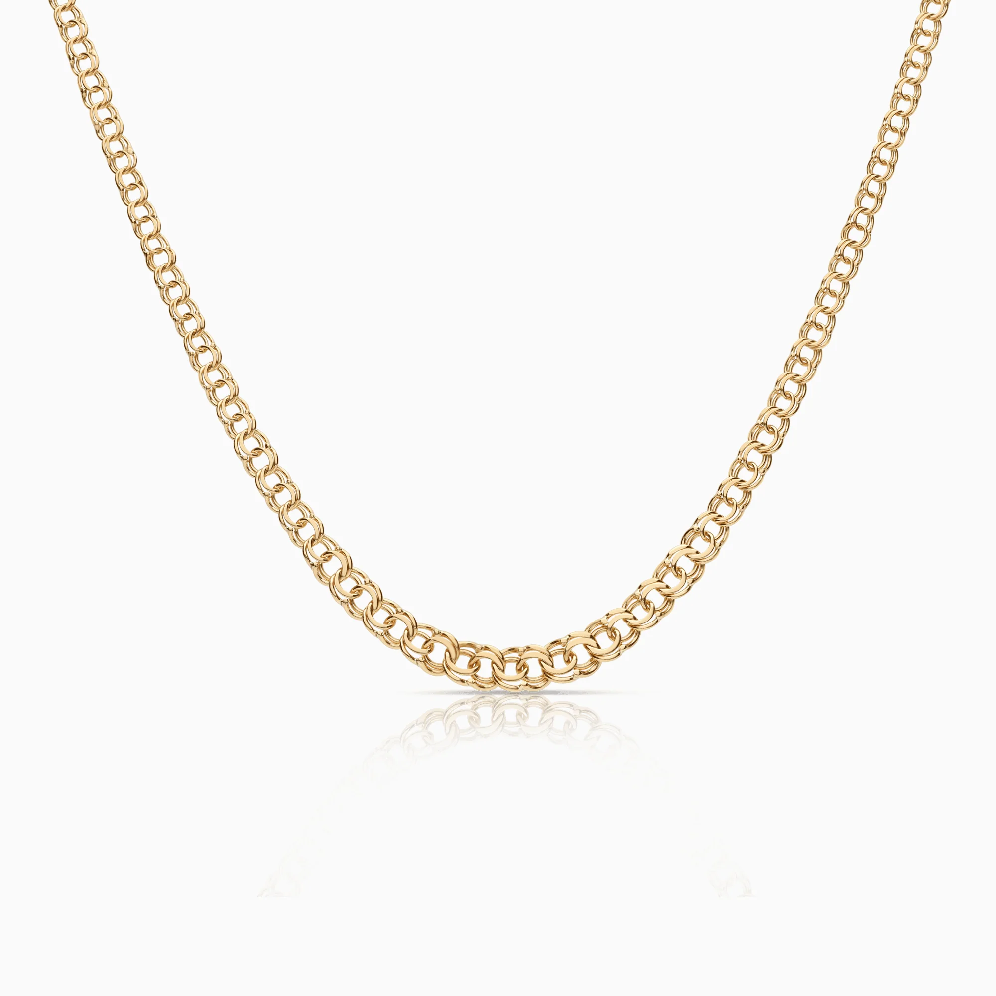 Bismarck necklace 10.36g 18K gold