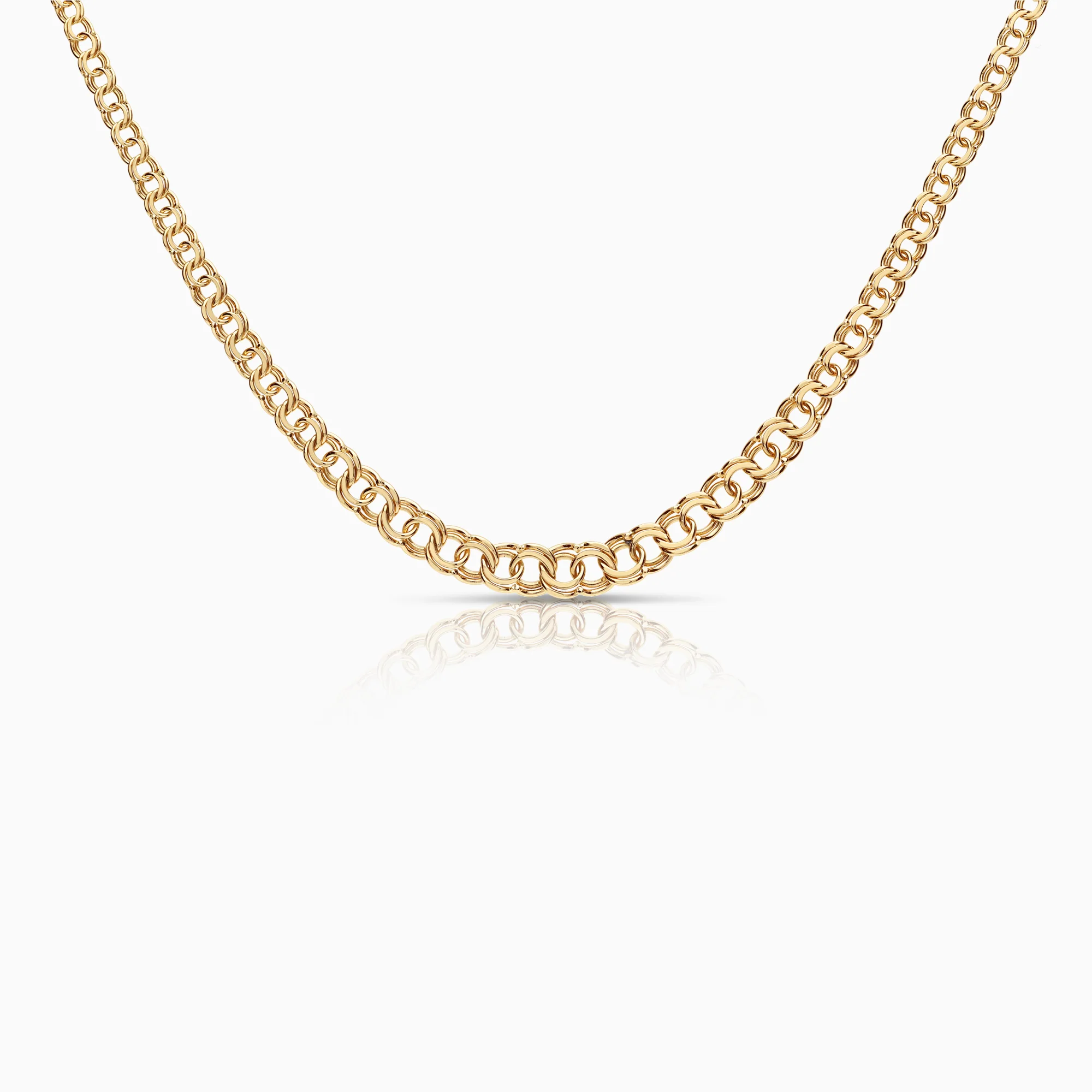 Bismarck necklace 10.39g 18K gold