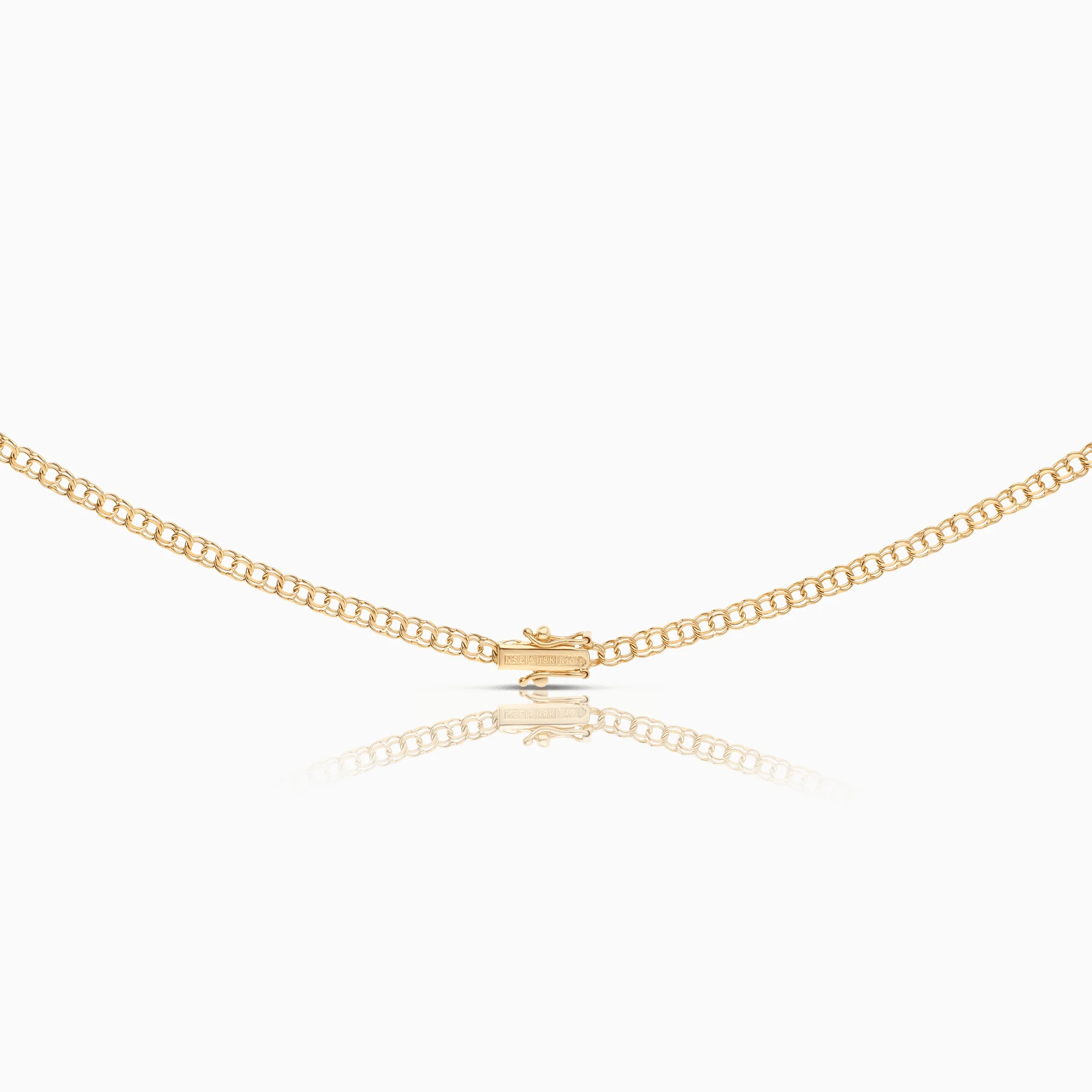 Bismarck necklace 10.40g 18K gold - Image 2