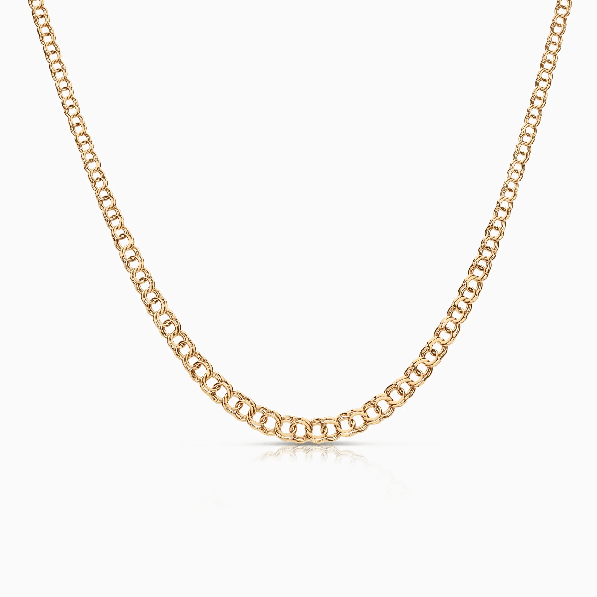 Bismarck necklace 10.7g 18K gold