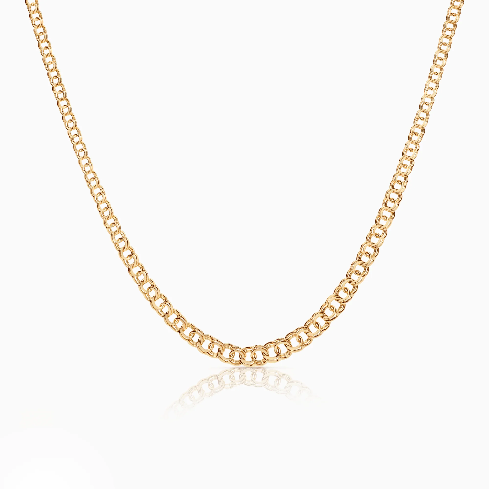 Bismarck necklace 10.92g 18K gold
