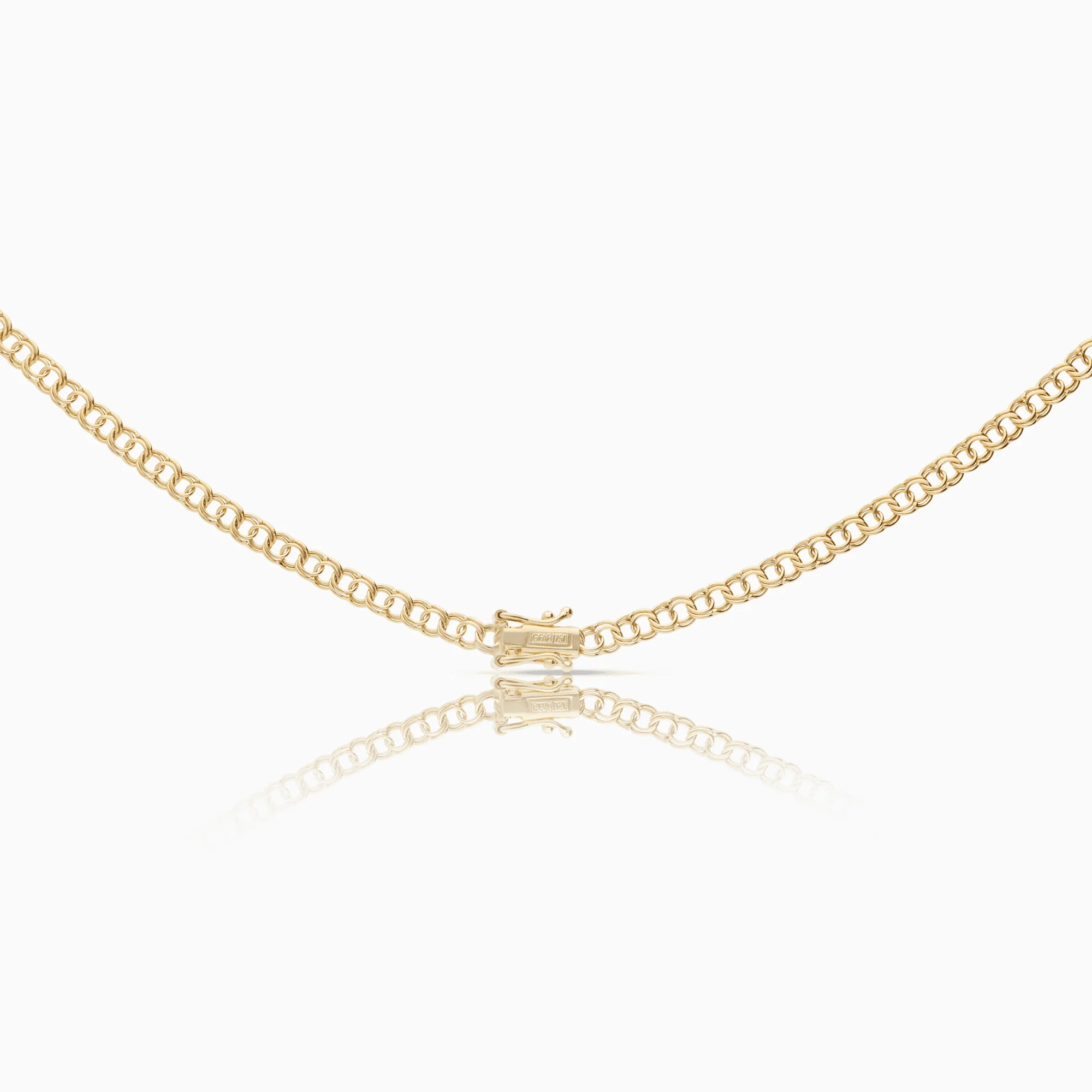 Bismarck necklace 10.95g 18K gold - Image 2