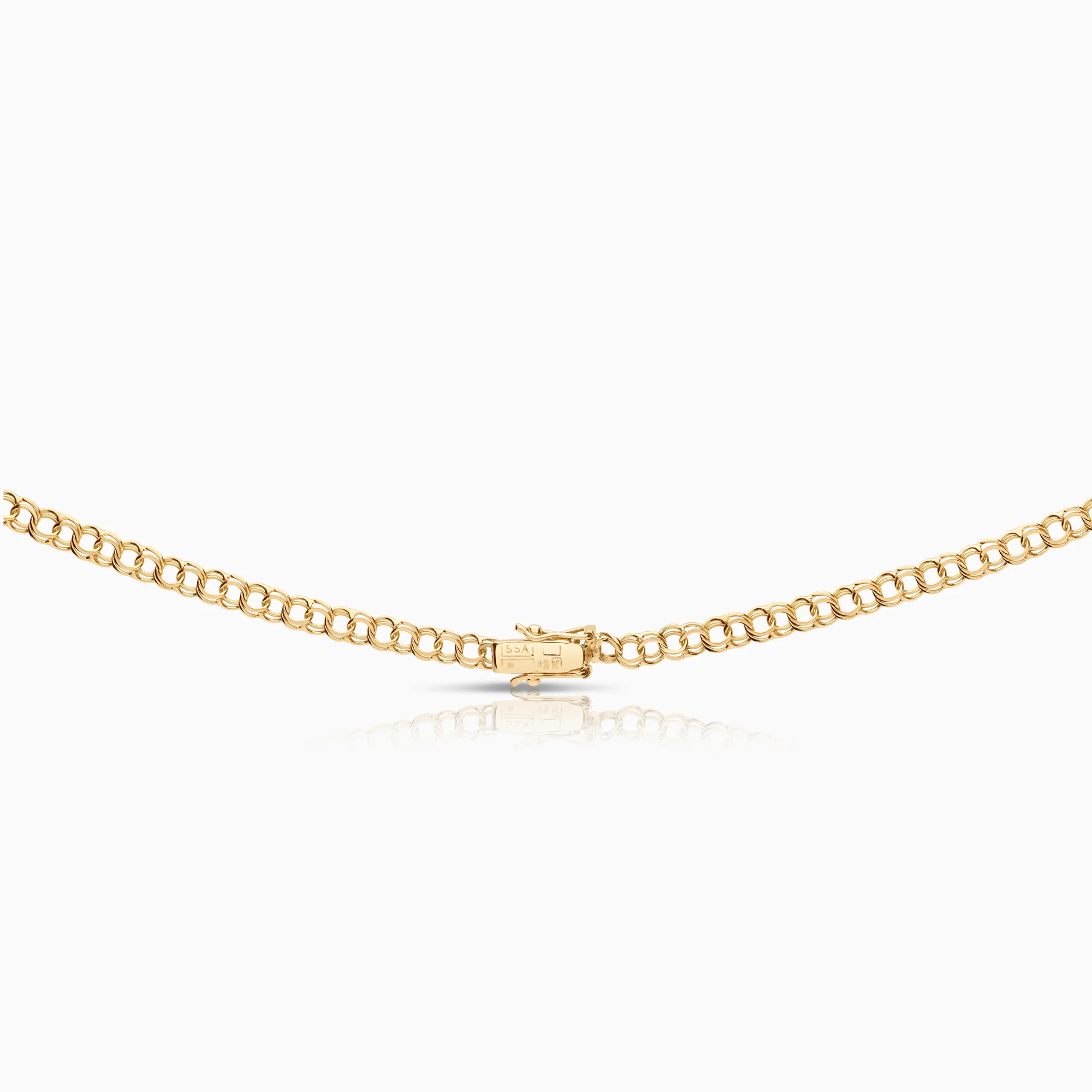 Bismarck necklace 12.09g 18K gold - Image 2
