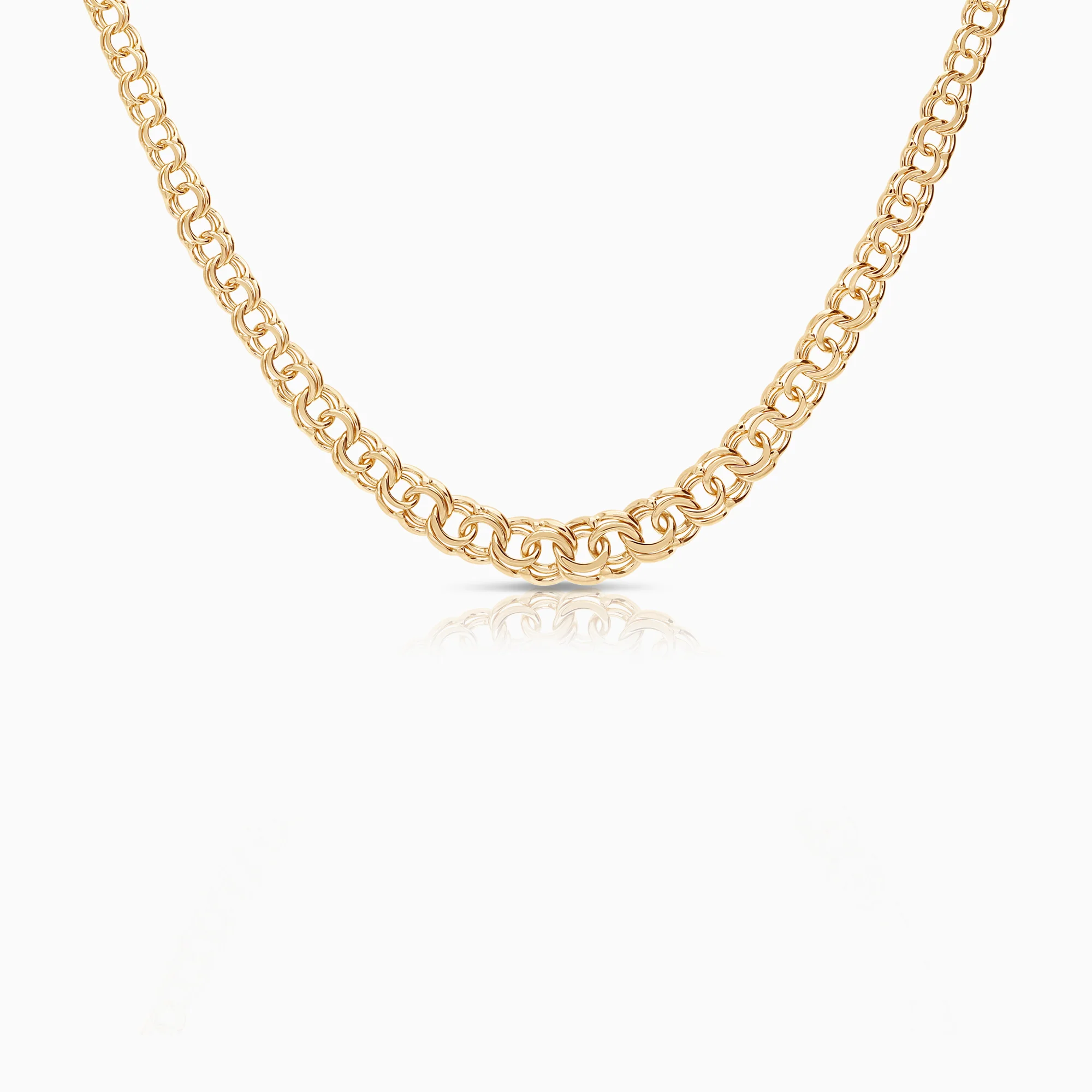 Bismarck necklace 12.36g 18K gold