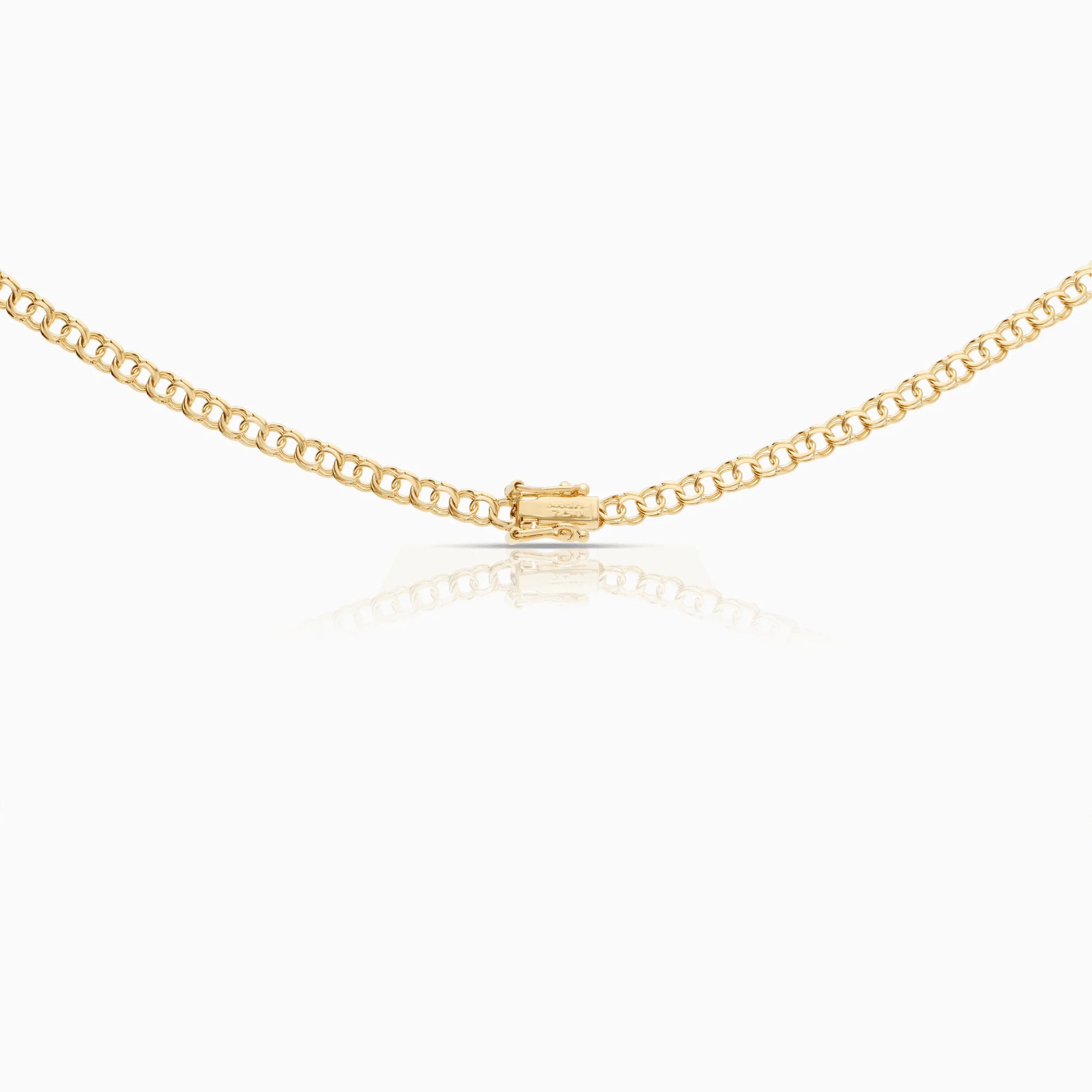 Bismarck necklace 12.04g 18K gold - Image 2